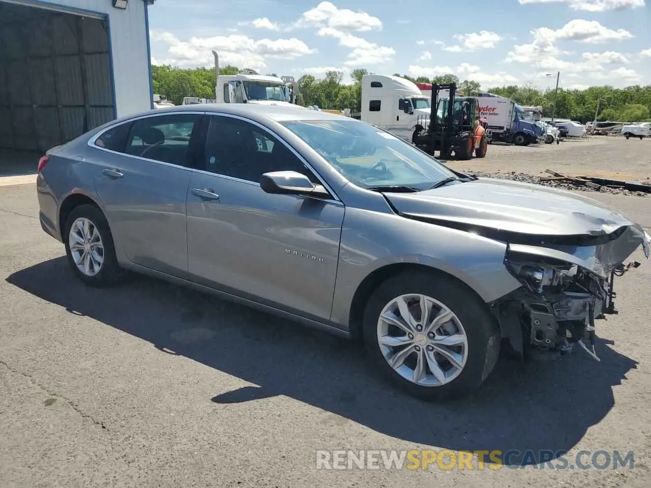4 fotografías del automóvil dañado 1G1ZD5ST3RF151837 CHEVROLET MALIBU 2024