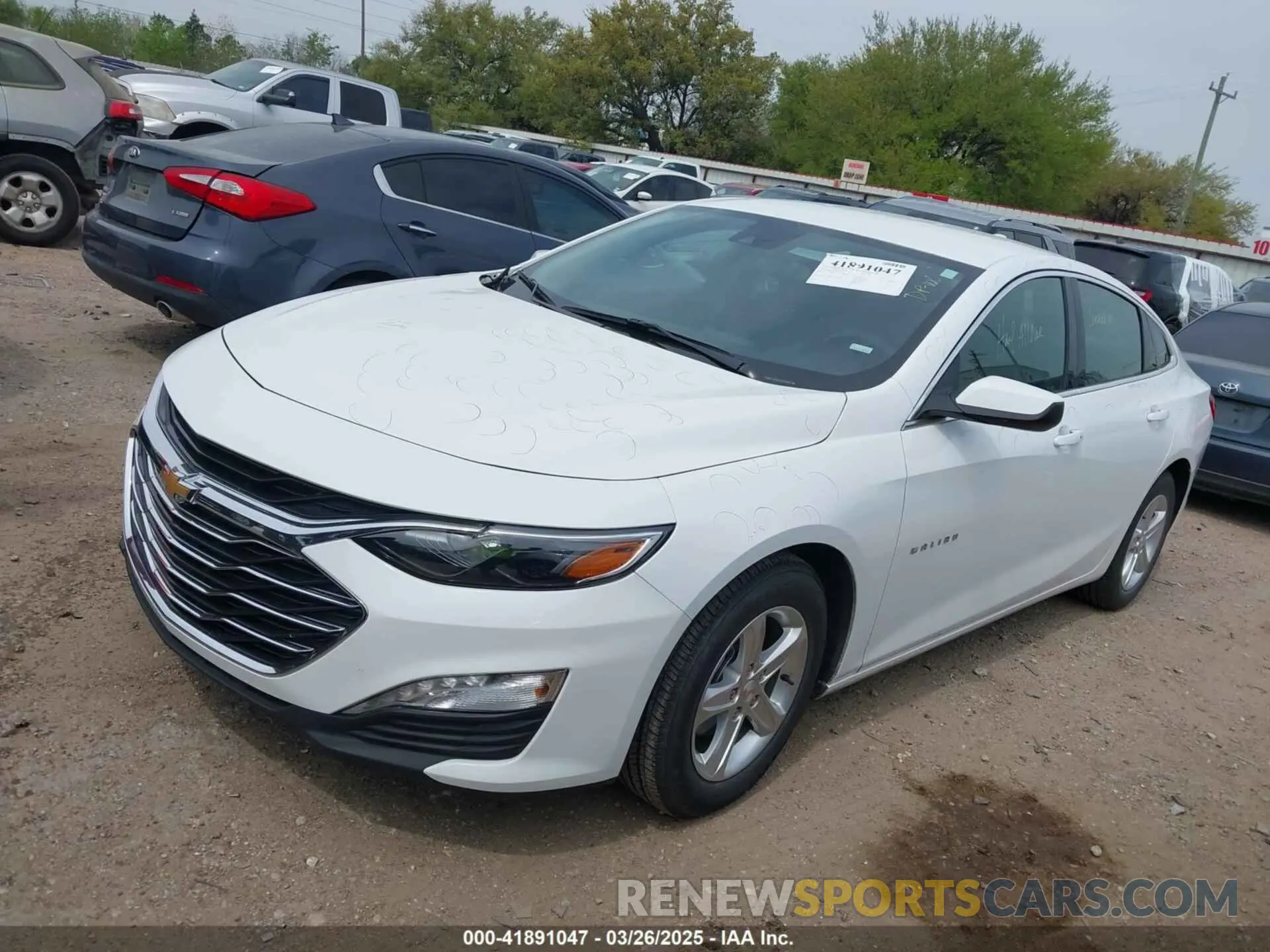 2 fotografías del automóvil dañado 1G1ZD5ST3RF180688 CHEVROLET MALIBU 2024