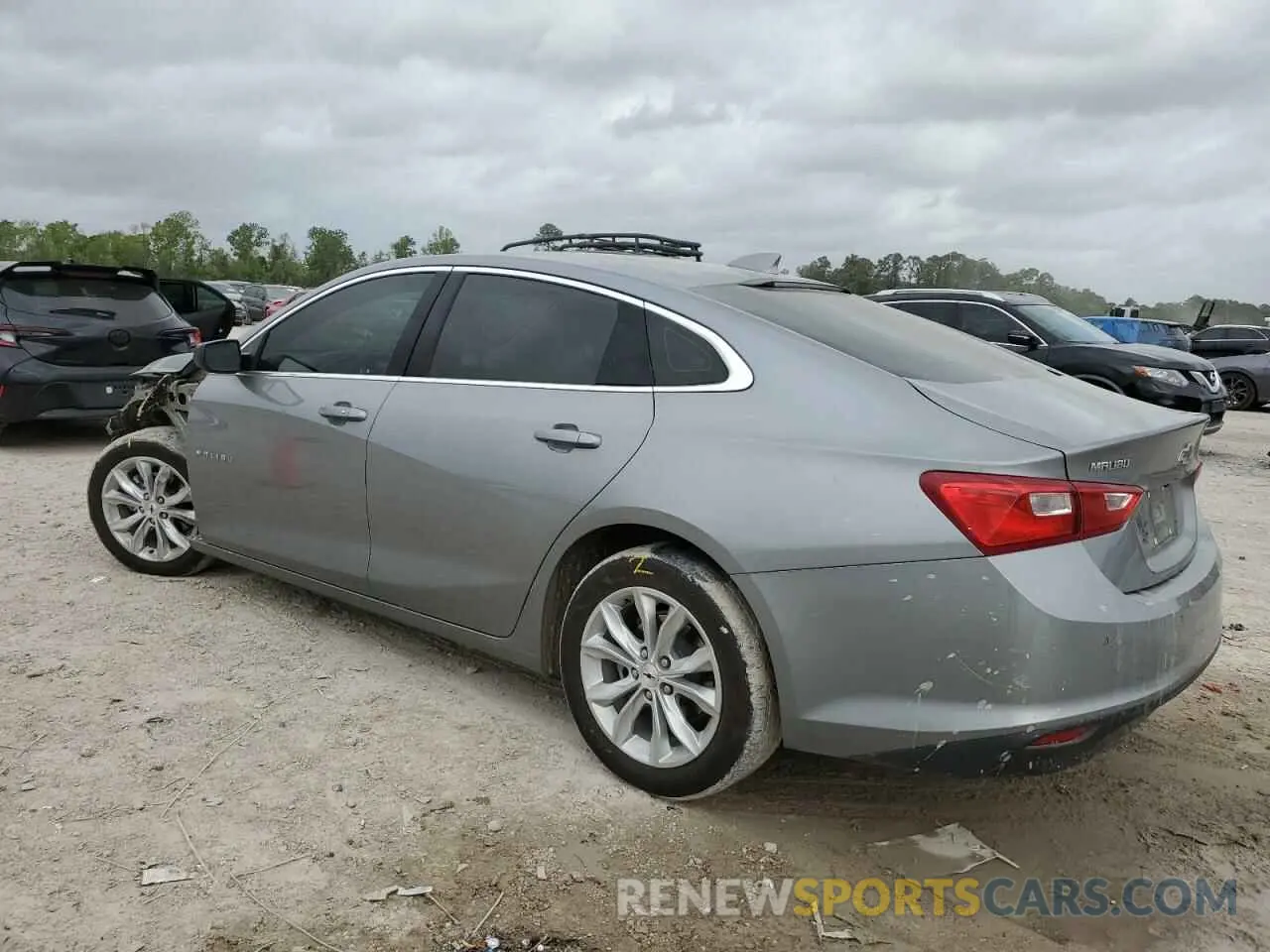 2 fotografías del automóvil dañado 1G1ZD5ST3RF185390 CHEVROLET MALIBU 2024