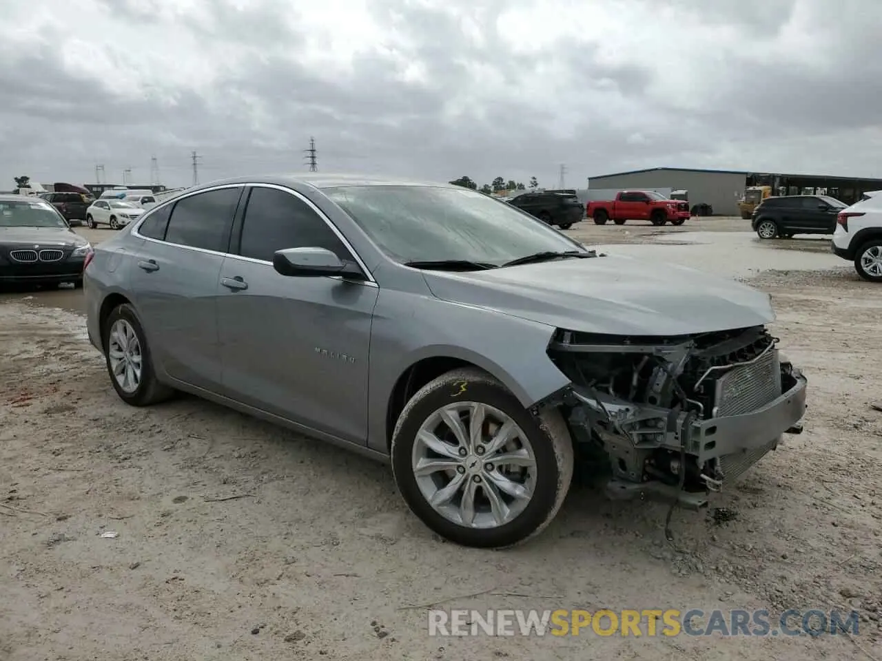4 fotografías del automóvil dañado 1G1ZD5ST3RF185390 CHEVROLET MALIBU 2024