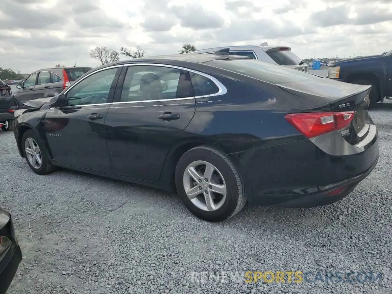 2 fotografías del automóvil dañado 1G1ZD5ST4RF108561 CHEVROLET MALIBU 2024