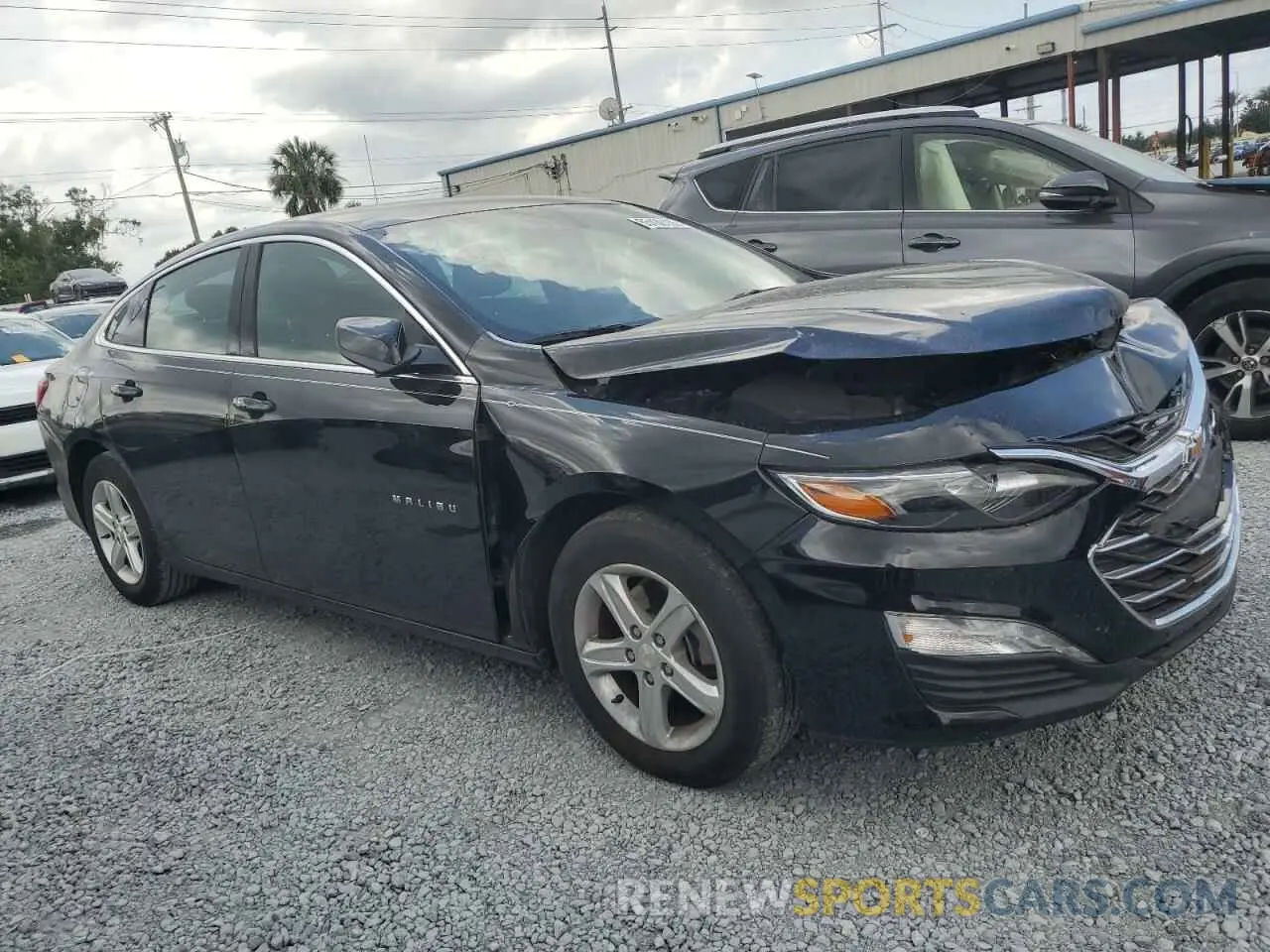 4 fotografías del automóvil dañado 1G1ZD5ST4RF108561 CHEVROLET MALIBU 2024