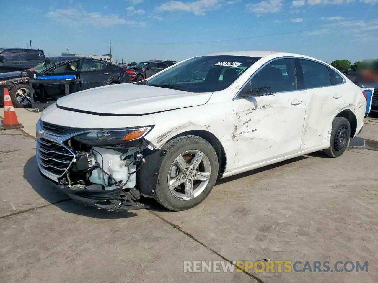 1 fotografías del automóvil dañado 1G1ZD5ST4RF117406 CHEVROLET MALIBU 2024