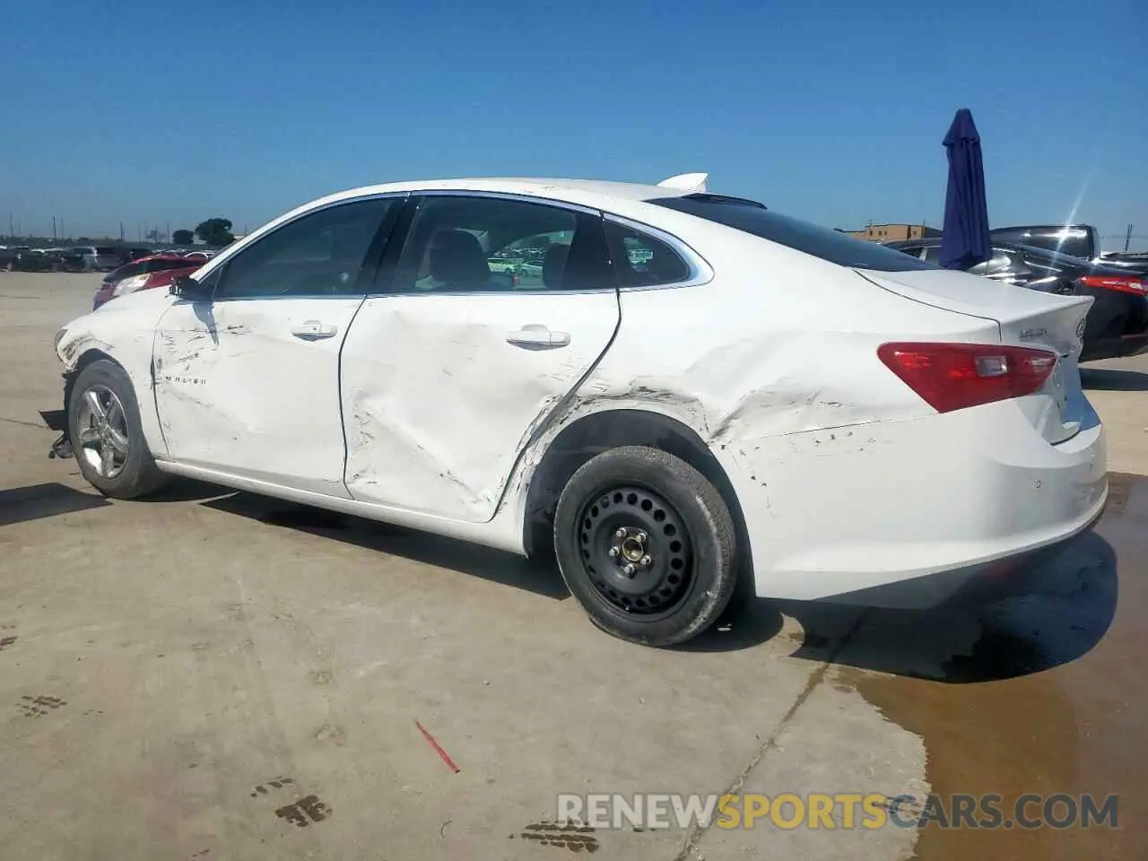 2 fotografías del automóvil dañado 1G1ZD5ST4RF117406 CHEVROLET MALIBU 2024