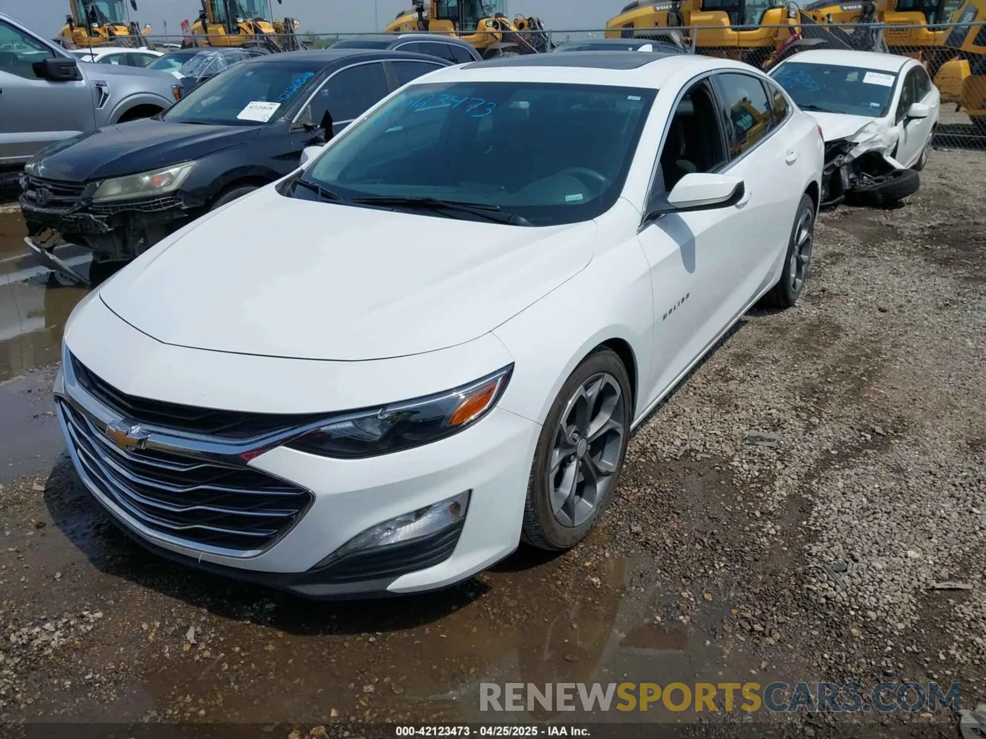 2 fotografías del automóvil dañado 1G1ZD5ST4RF122444 CHEVROLET MALIBU 2024