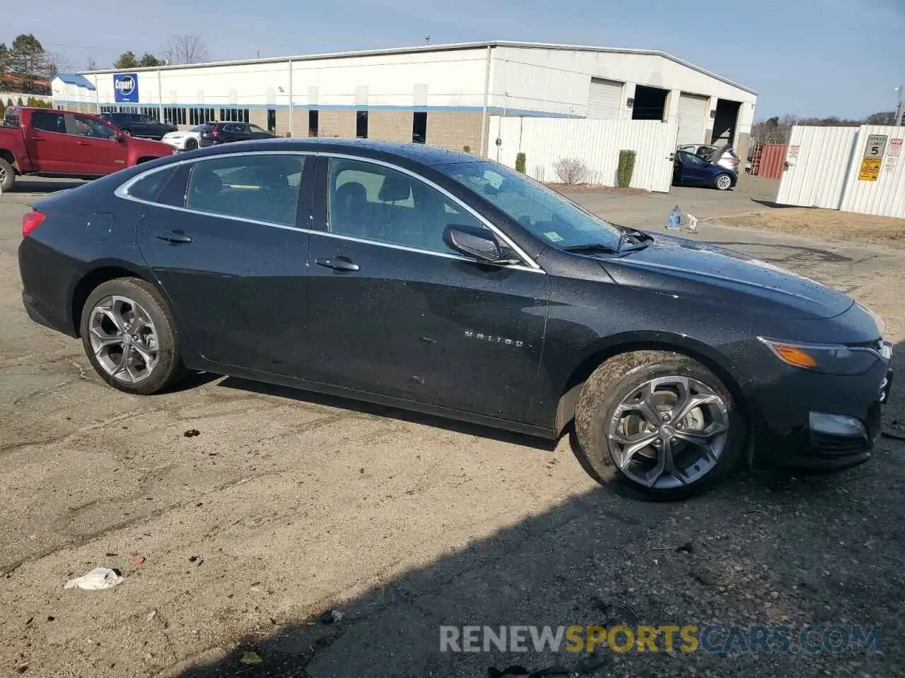 4 fotografías del automóvil dañado 1G1ZD5ST4RF203637 CHEVROLET MALIBU 2024