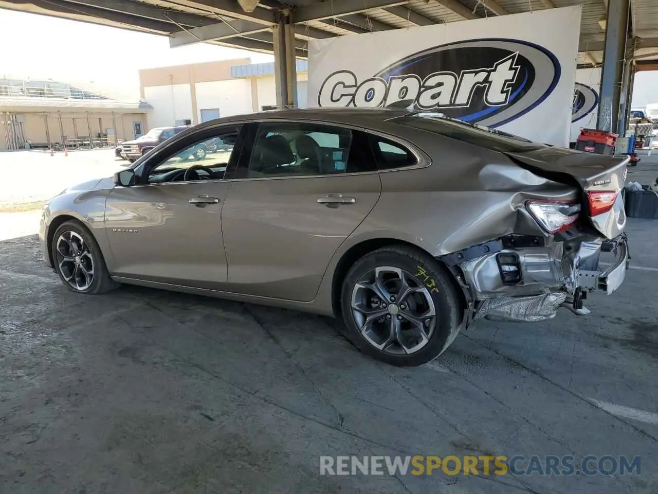 2 fotografías del automóvil dañado 1G1ZD5ST4RF208577 CHEVROLET MALIBU 2024