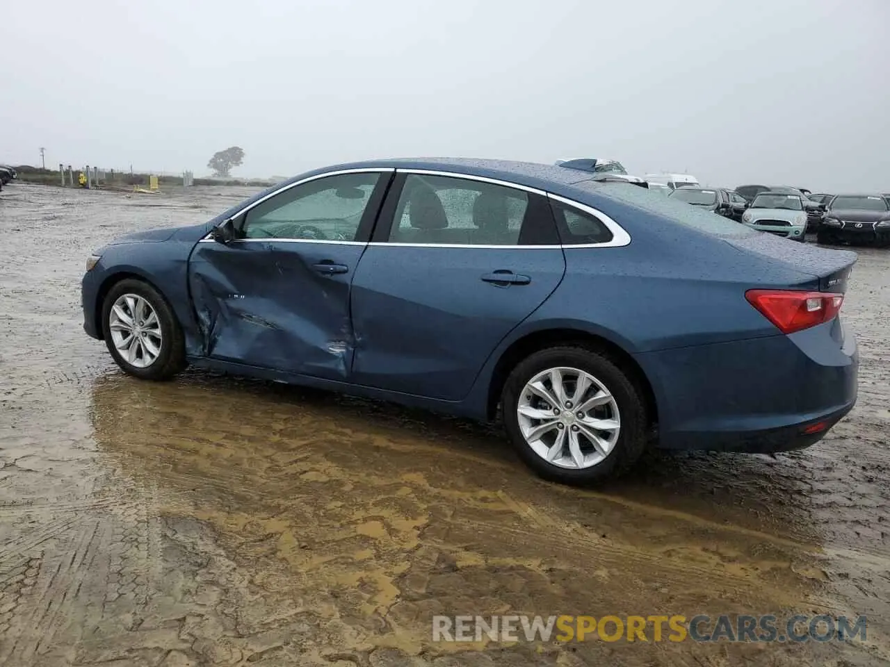 2 fotografías del automóvil dañado 1G1ZD5ST4RF223855 CHEVROLET MALIBU 2024
