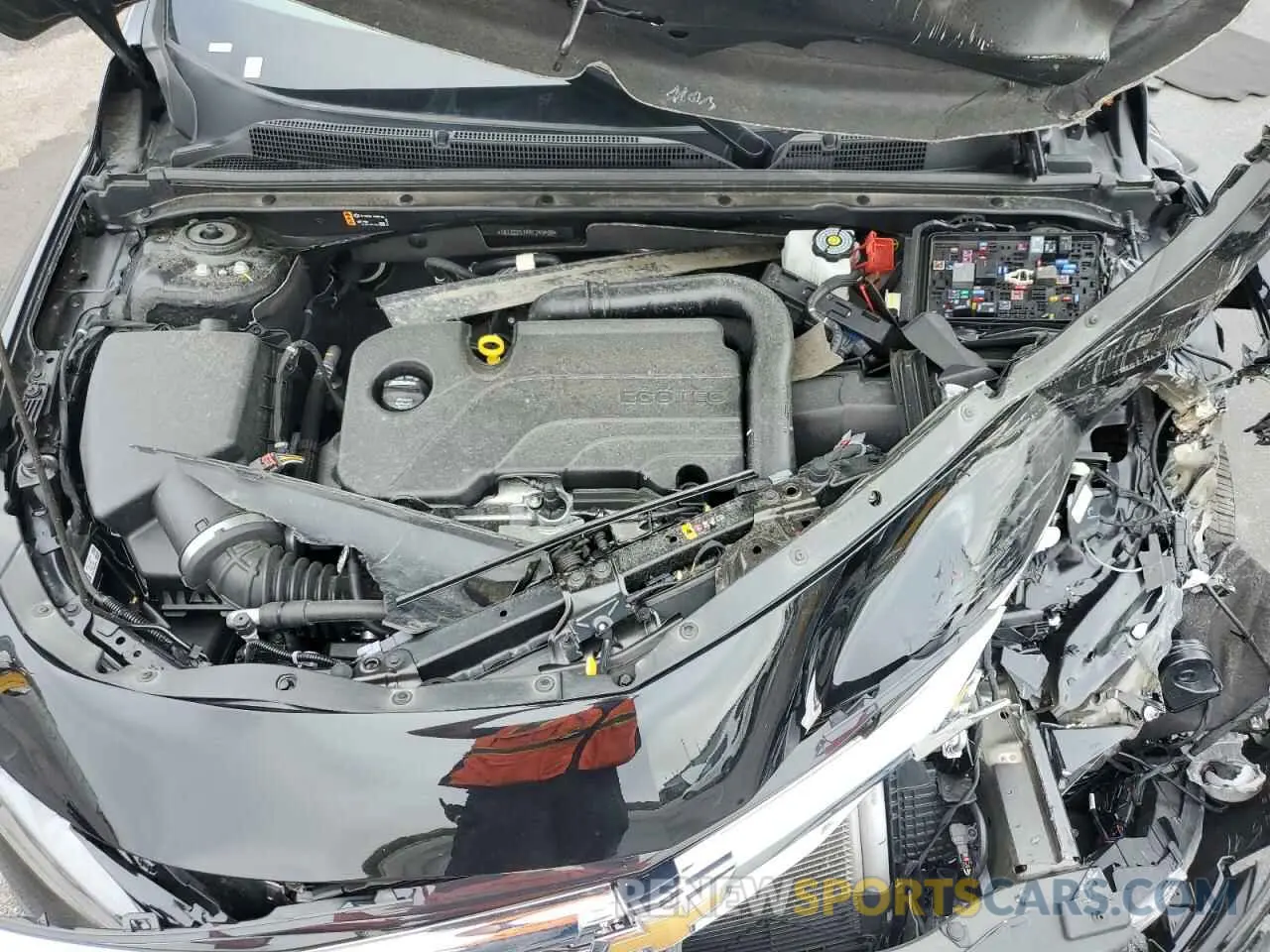 11 fotografías del automóvil dañado 1G1ZD5ST4RF240400 CHEVROLET MALIBU 2024