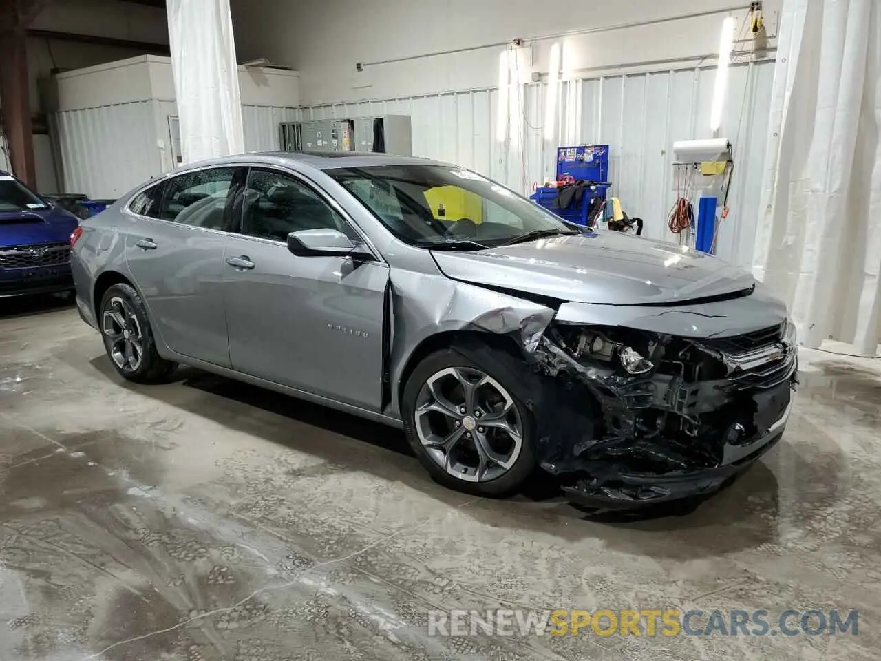 4 fotografías del automóvil dañado 1G1ZD5ST5RF114028 CHEVROLET MALIBU 2024