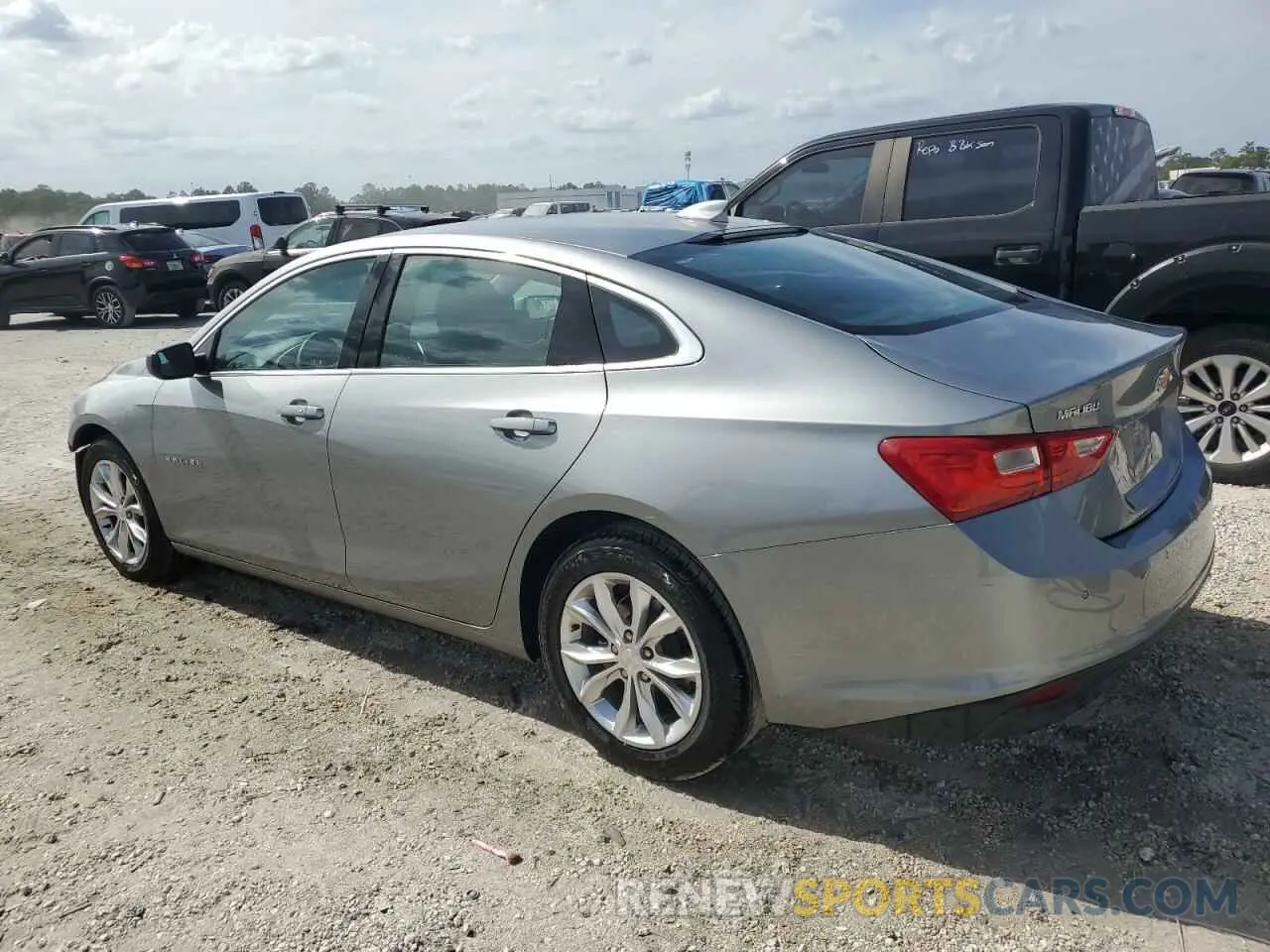 2 fotografías del automóvil dañado 1G1ZD5ST5RF131721 CHEVROLET MALIBU 2024