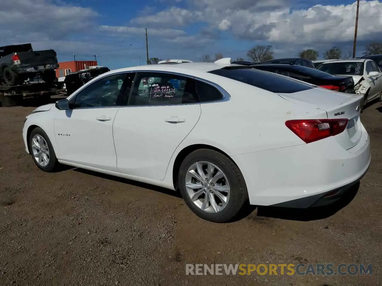 2 fotografías del automóvil dañado 1G1ZD5ST5RF134568 CHEVROLET MALIBU 2024