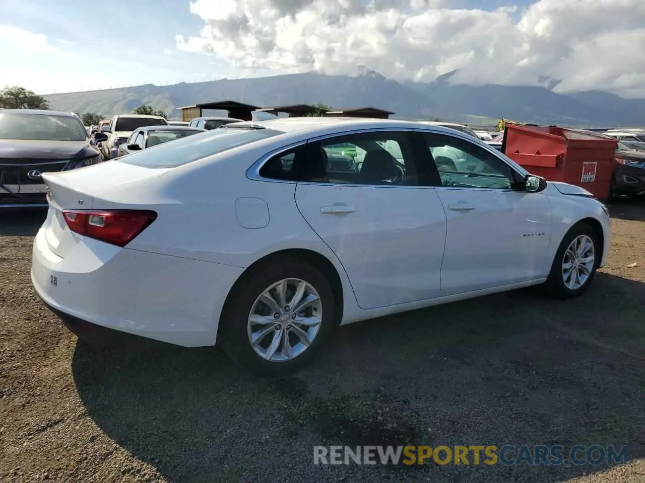 3 fotografías del automóvil dañado 1G1ZD5ST5RF134568 CHEVROLET MALIBU 2024