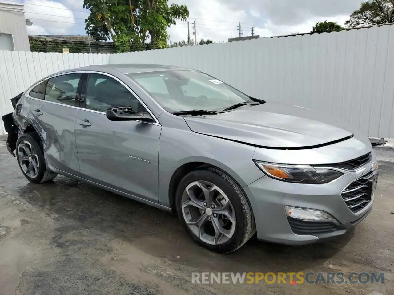 4 fotografías del automóvil dañado 1G1ZD5ST5RF168283 CHEVROLET MALIBU 2024