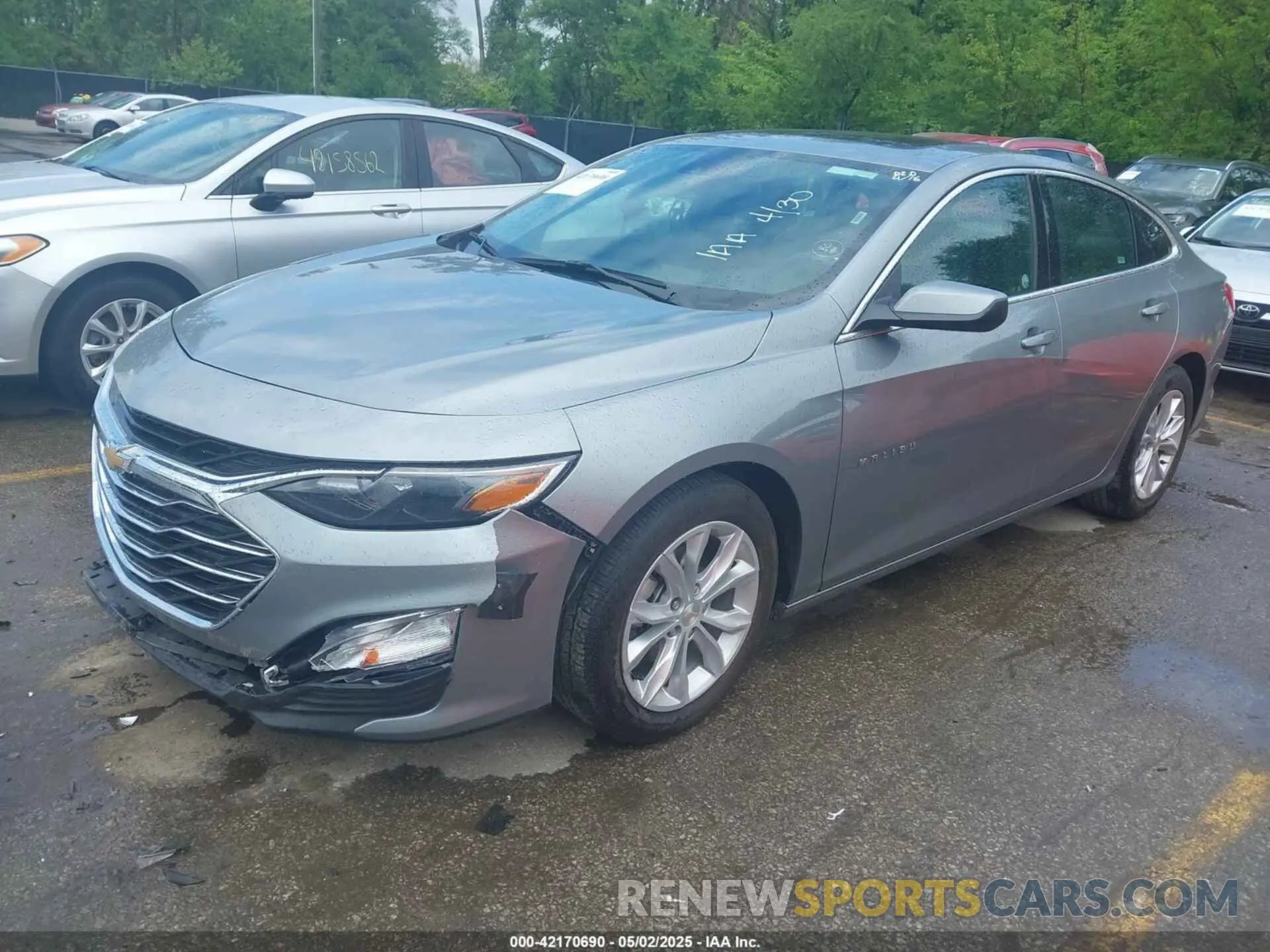 2 fotografías del automóvil dañado 1G1ZD5ST5RF185519 CHEVROLET MALIBU 2024