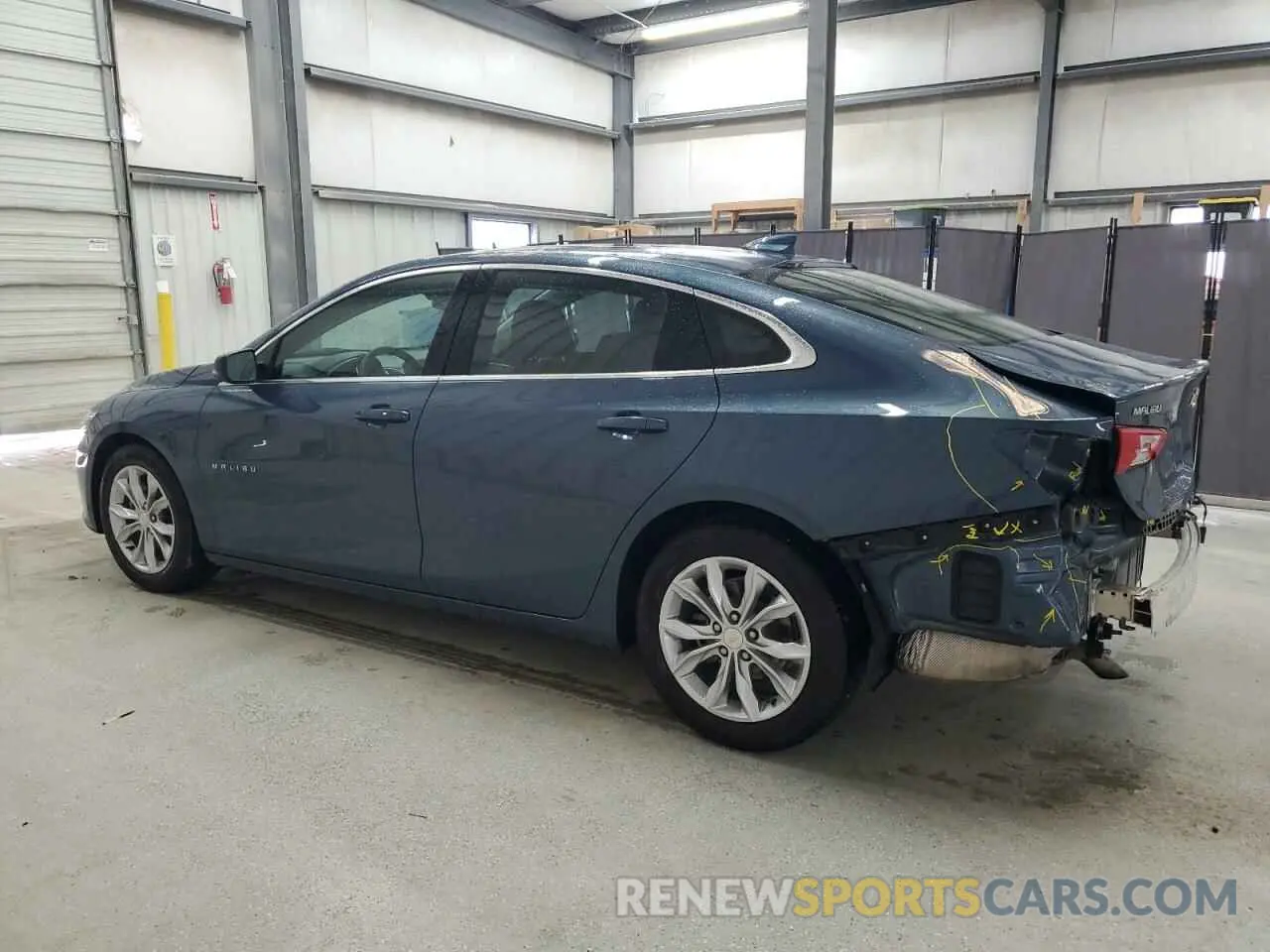 2 fotografías del automóvil dañado 1G1ZD5ST5RF202349 CHEVROLET MALIBU 2024