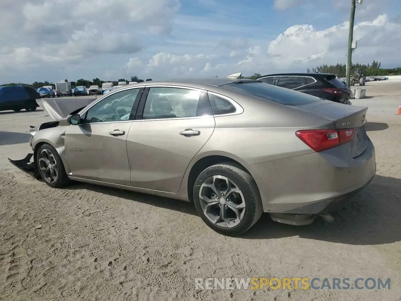 2 fotografías del automóvil dañado 1G1ZD5ST5RF226232 CHEVROLET MALIBU 2024