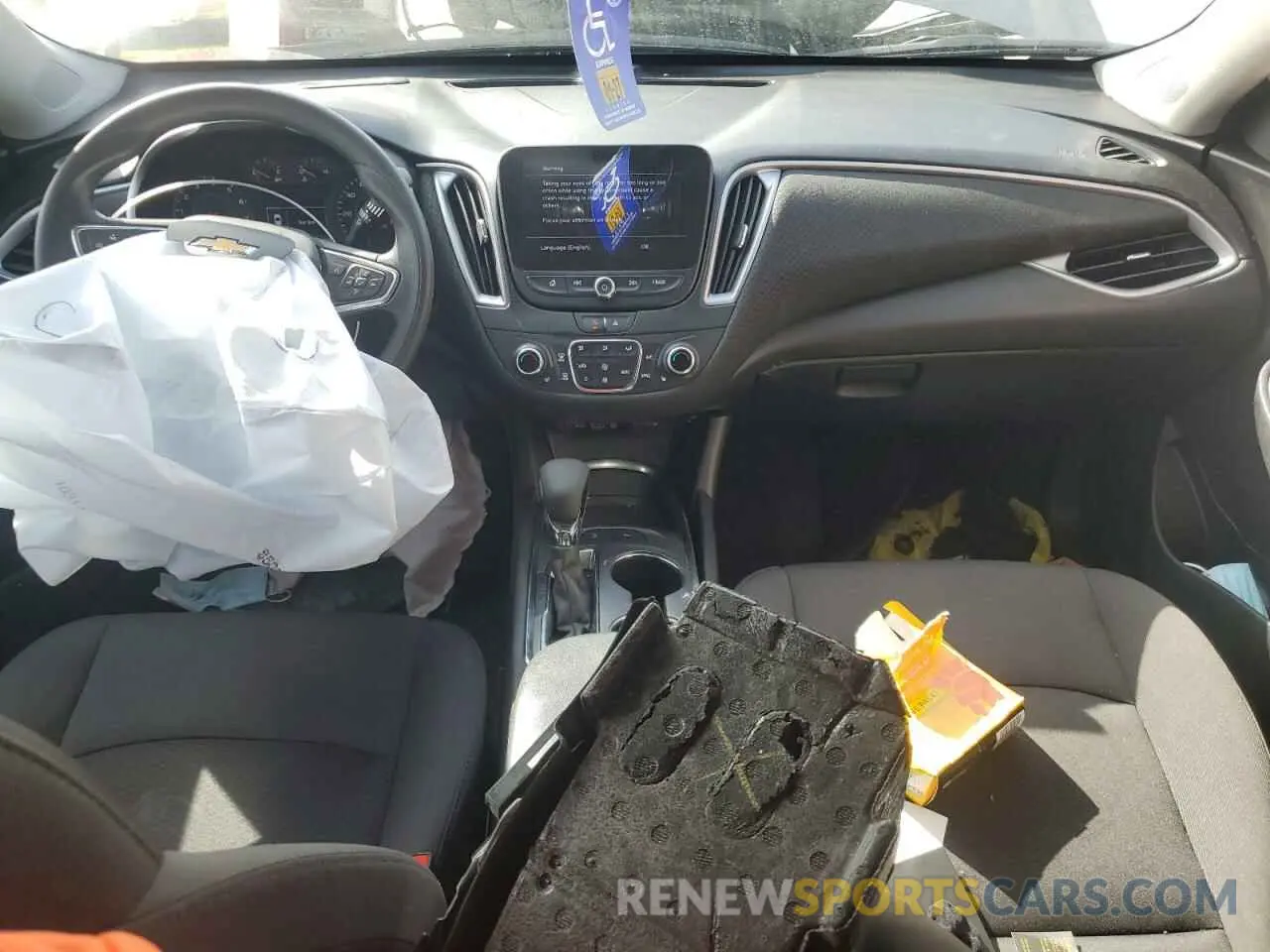 8 fotografías del automóvil dañado 1G1ZD5ST5RF226232 CHEVROLET MALIBU 2024