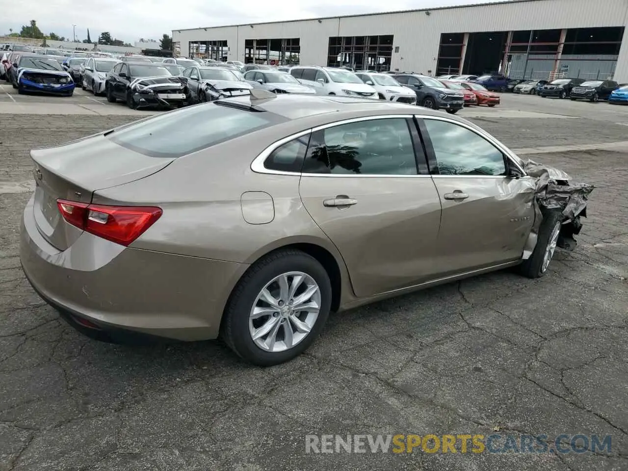 3 fotografías del automóvil dañado 1G1ZD5ST5RF239465 CHEVROLET MALIBU 2024