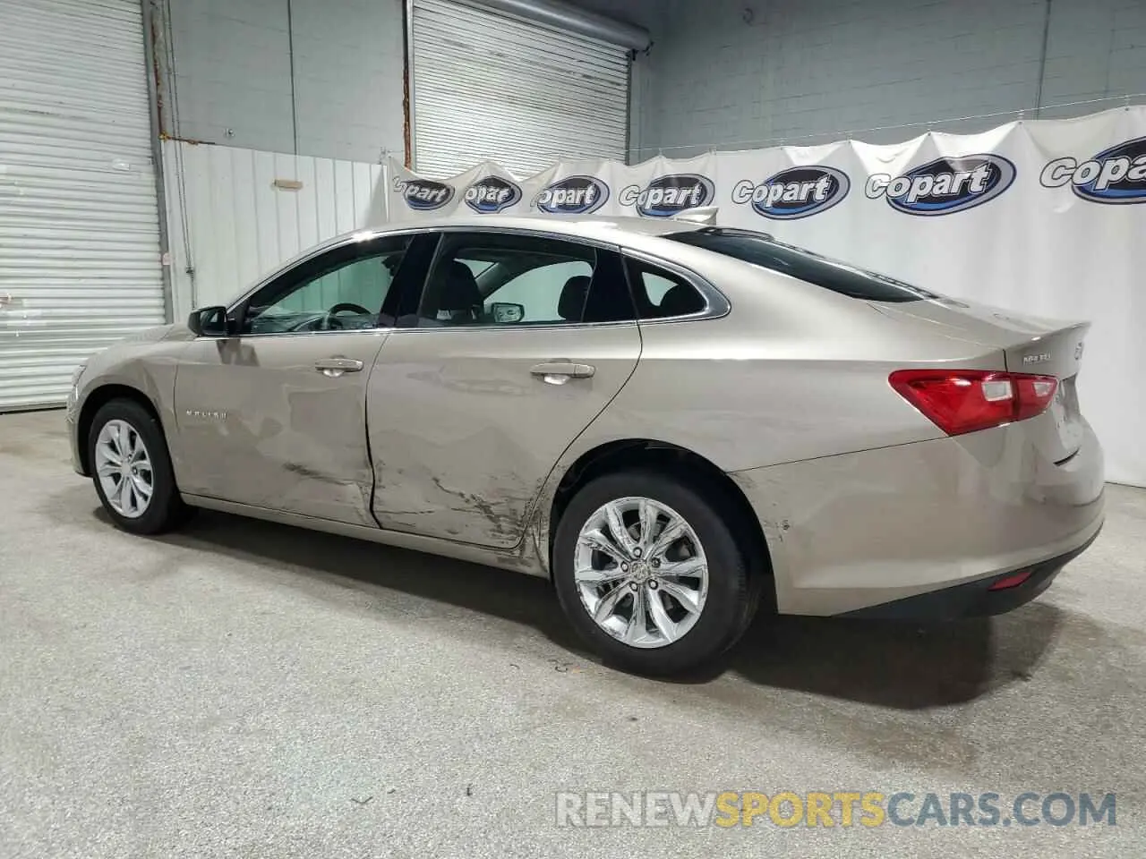 2 fotografías del automóvil dañado 1G1ZD5ST5RF244486 CHEVROLET MALIBU 2024