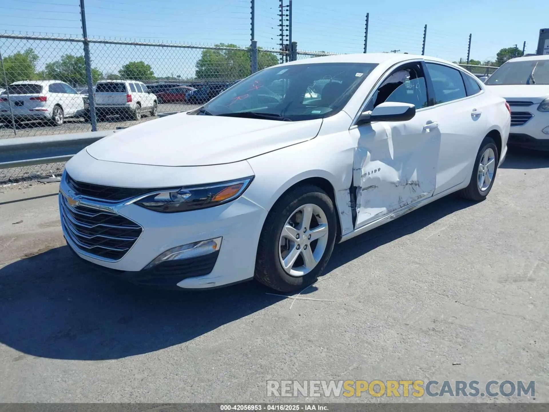 2 fotografías del automóvil dañado 1G1ZD5ST6RF109324 CHEVROLET MALIBU 2024