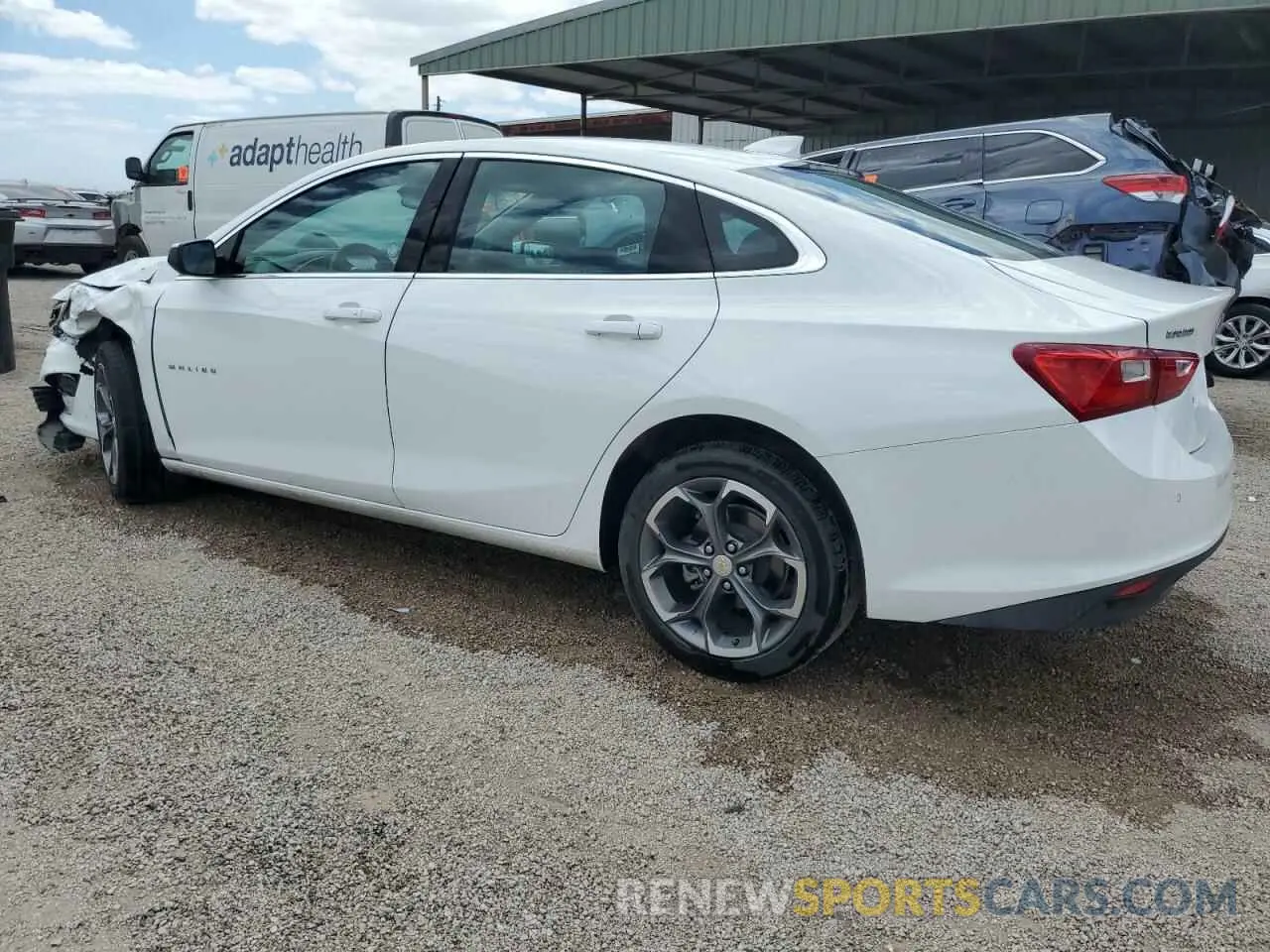 2 fotografías del automóvil dañado 1G1ZD5ST6RF172570 CHEVROLET MALIBU 2024