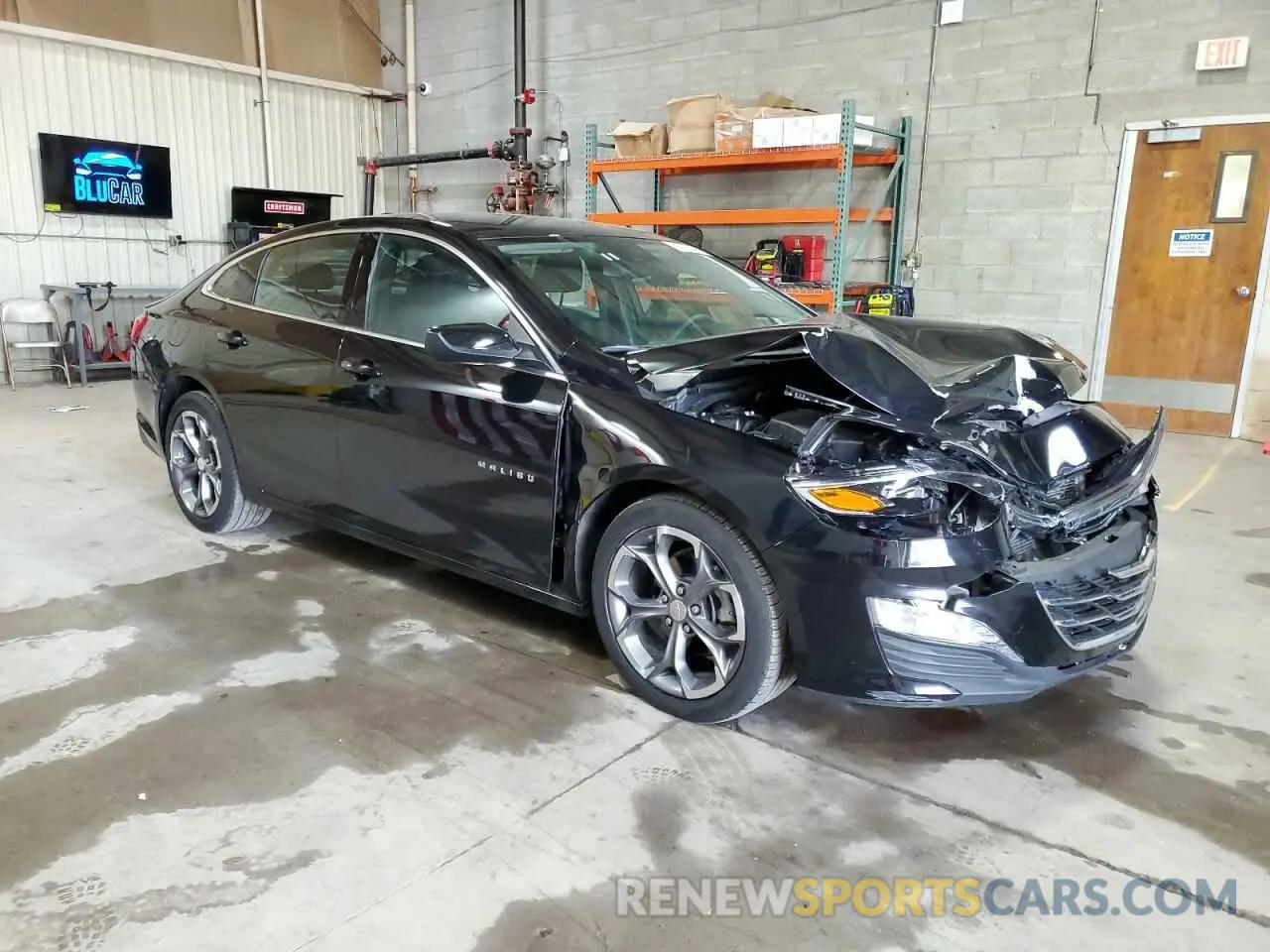 4 fotografías del automóvil dañado 1G1ZD5ST6RF231777 CHEVROLET MALIBU 2024