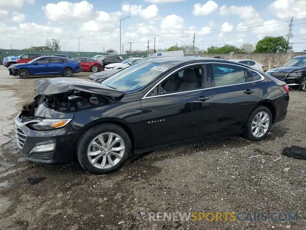 1 fotografías del automóvil dañado 1G1ZD5ST7RF119442 CHEVROLET MALIBU 2024