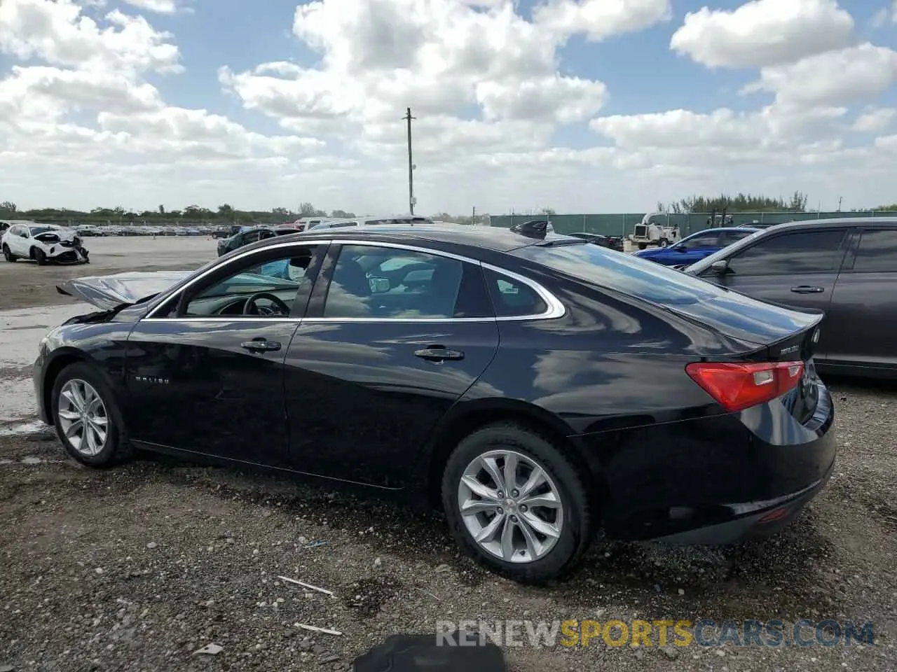 2 fotografías del automóvil dañado 1G1ZD5ST7RF119442 CHEVROLET MALIBU 2024