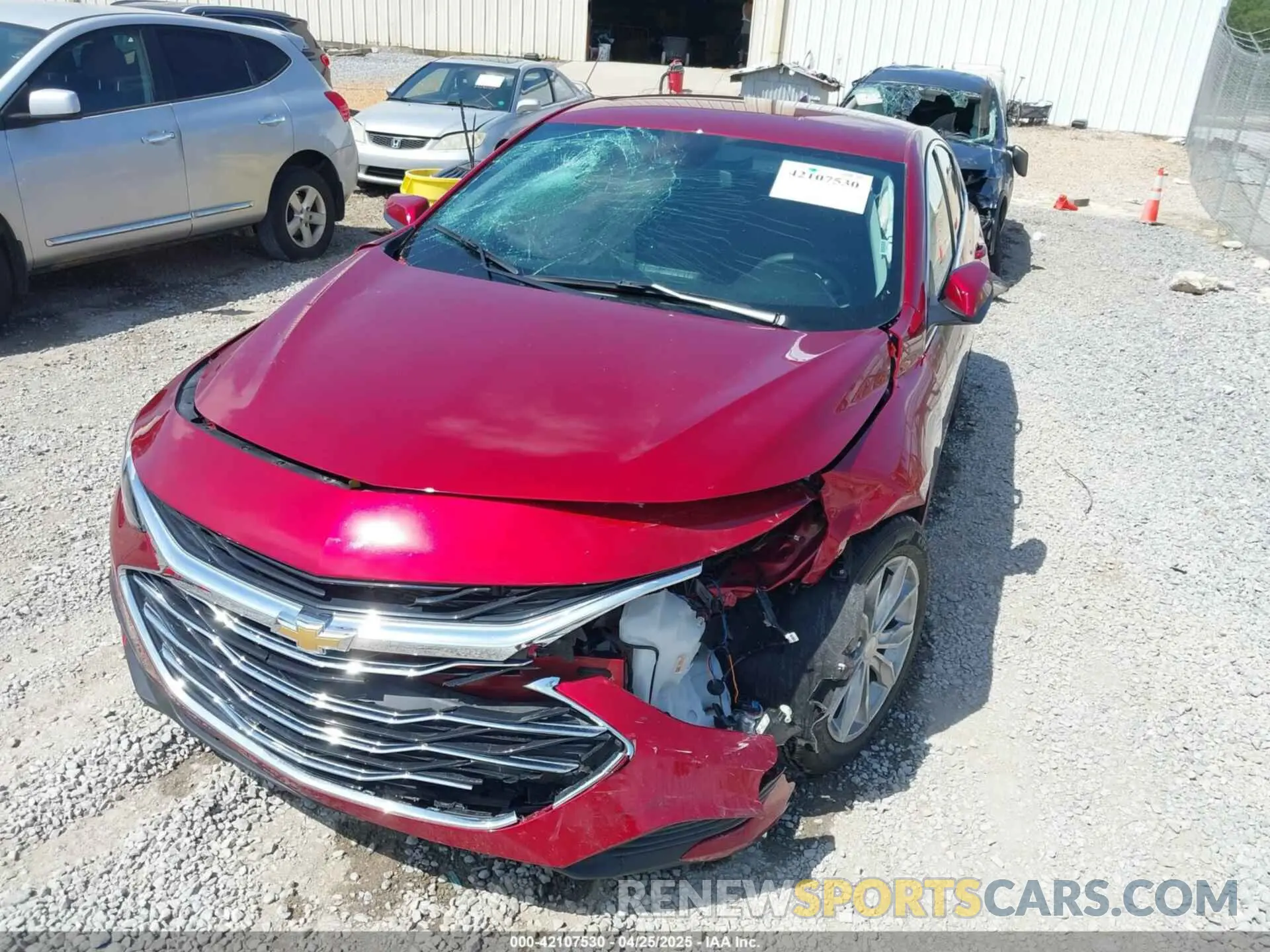 6 fotografías del automóvil dañado 1G1ZD5ST7RF171105 CHEVROLET MALIBU 2024