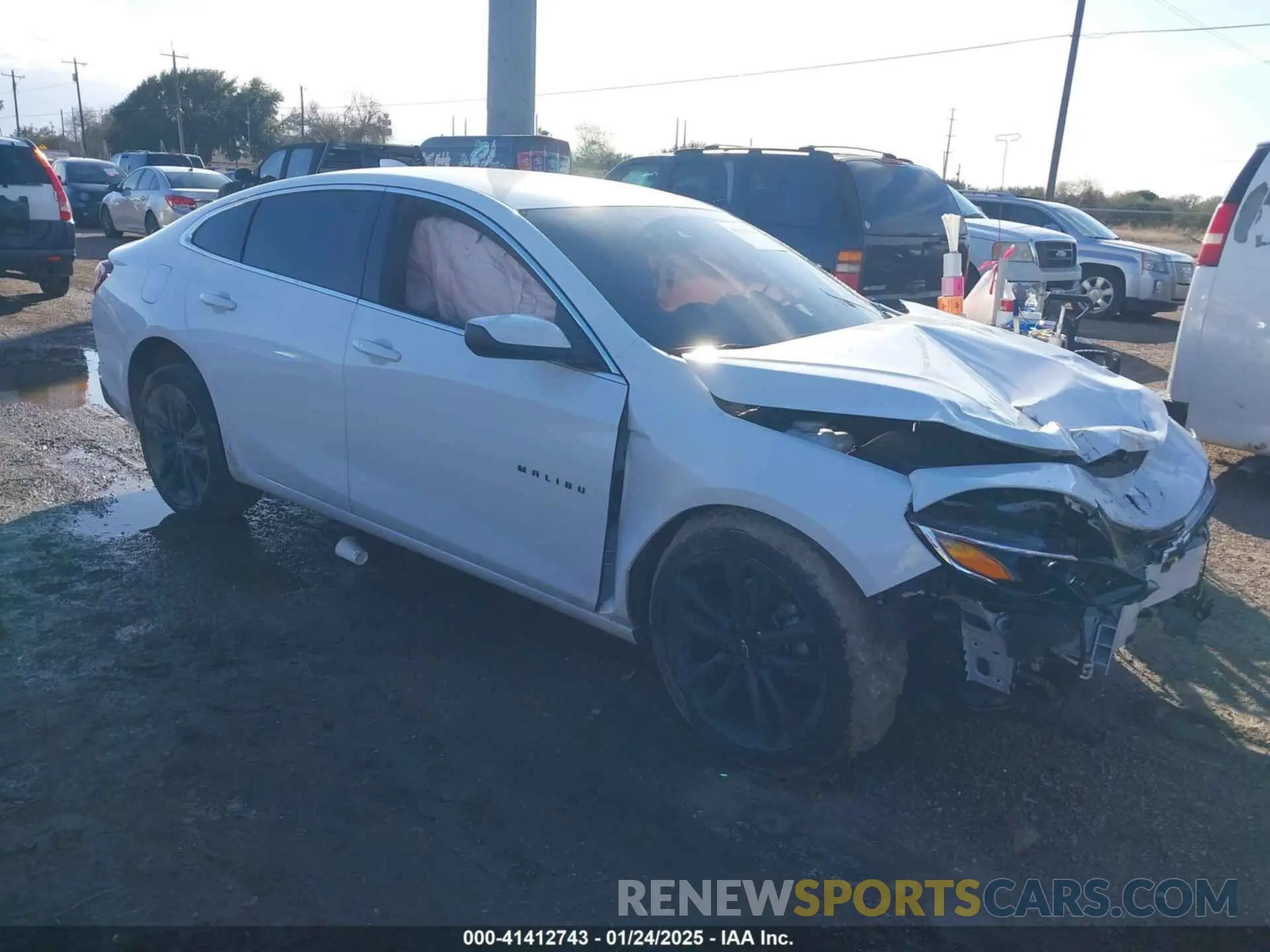 1 fotografías del automóvil dañado 1G1ZD5ST7RF222568 CHEVROLET MALIBU 2024