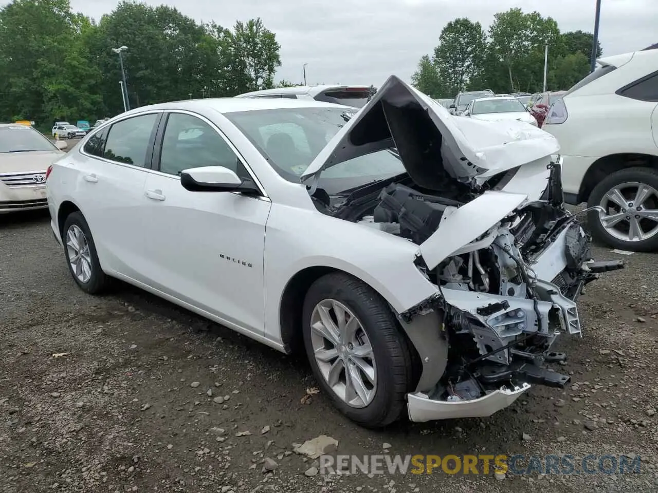 4 fotografías del automóvil dañado 1G1ZD5ST7RF228693 CHEVROLET MALIBU 2024