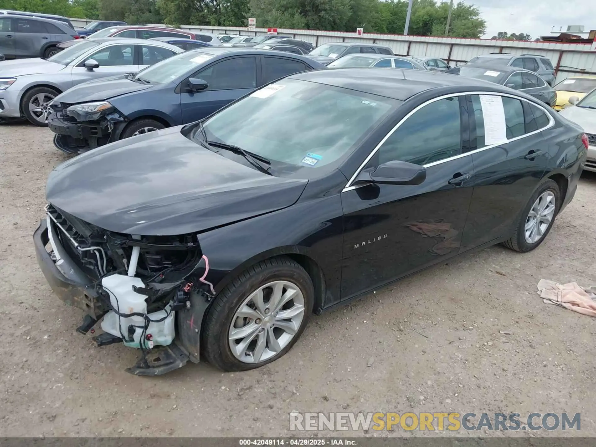2 fotografías del automóvil dañado 1G1ZD5ST7RF231061 CHEVROLET MALIBU 2024