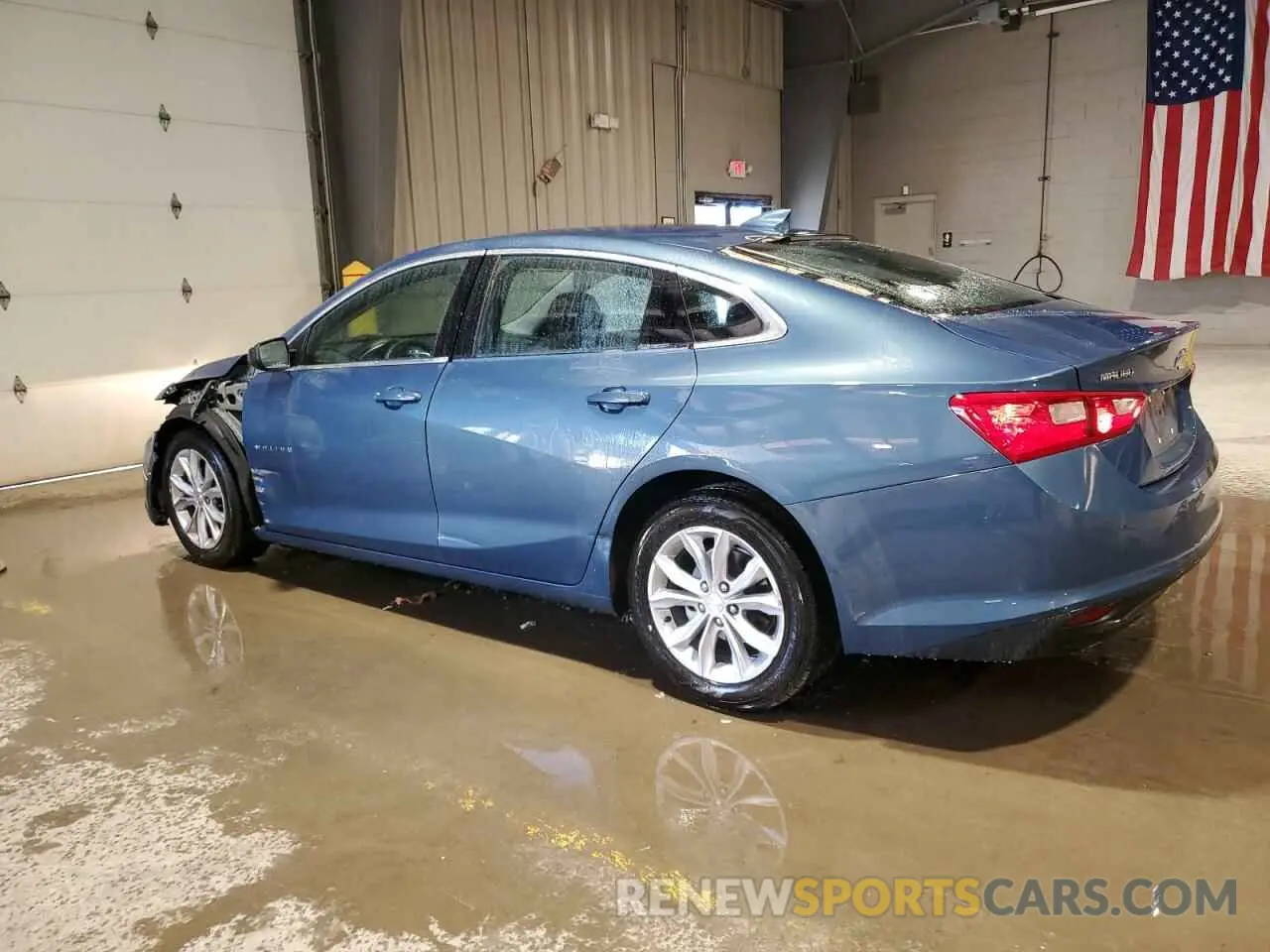2 fotografías del automóvil dañado 1G1ZD5ST7RF232324 CHEVROLET MALIBU 2024