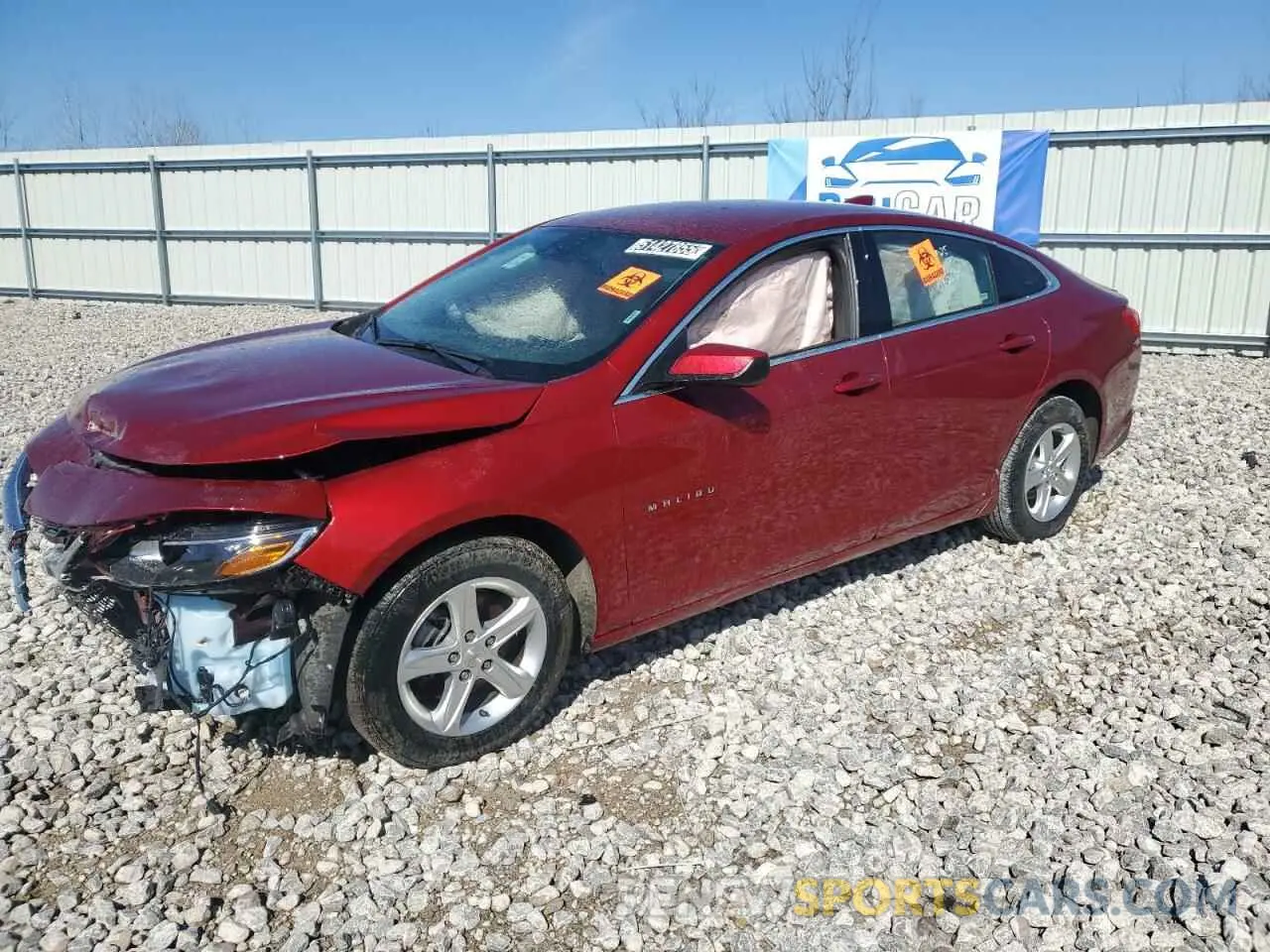 1 fotografías del automóvil dañado 1G1ZD5ST8RF111270 CHEVROLET MALIBU 2024