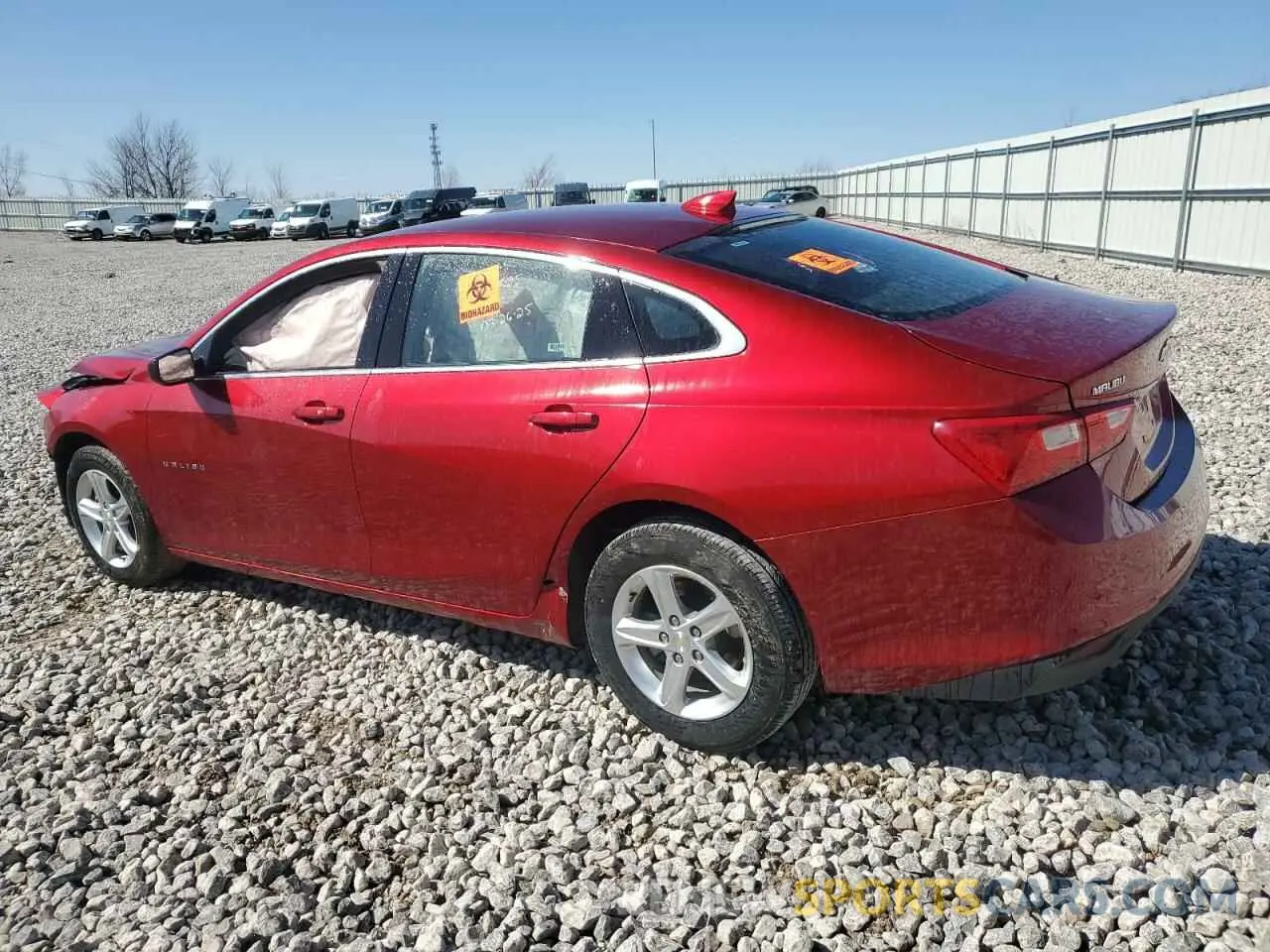 2 fotografías del automóvil dañado 1G1ZD5ST8RF111270 CHEVROLET MALIBU 2024