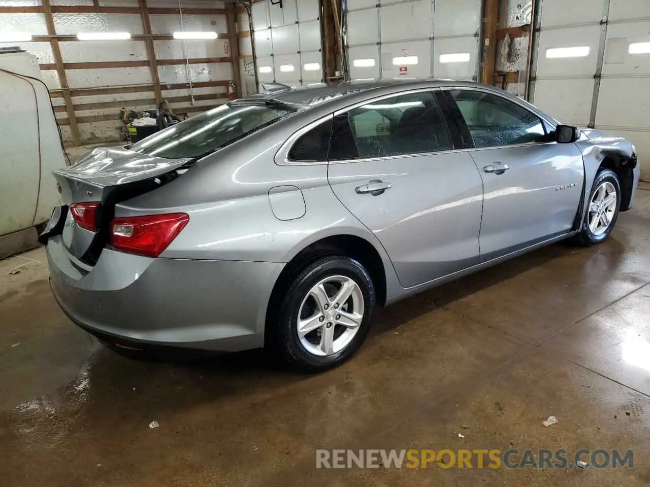 3 fotografías del automóvil dañado 1G1ZD5ST8RF113925 CHEVROLET MALIBU 2024
