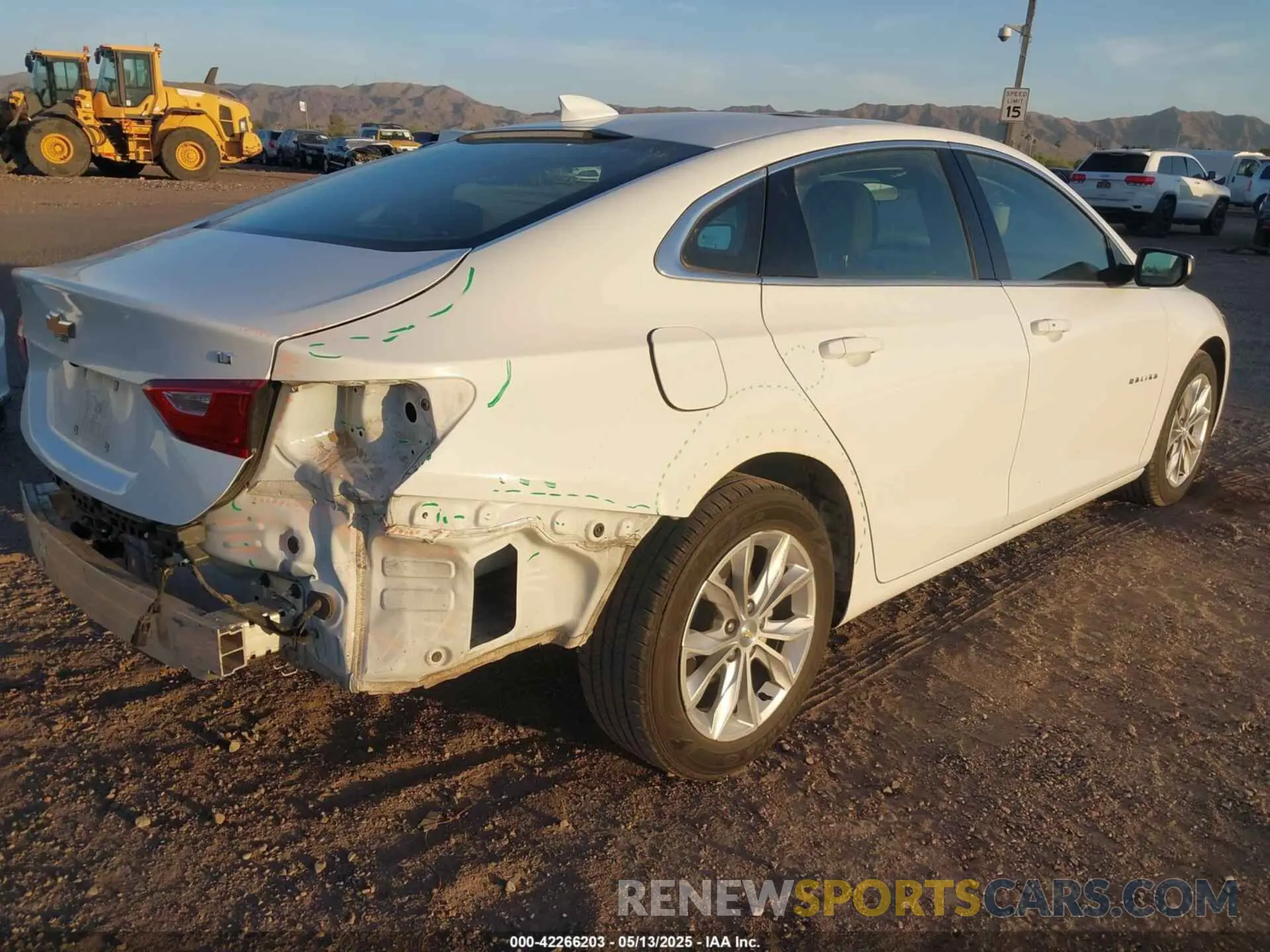 4 fotografías del automóvil dañado 1G1ZD5ST8RF154197 CHEVROLET MALIBU 2024
