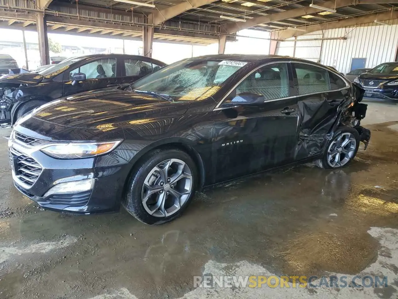 1 fotografías del automóvil dañado 1G1ZD5ST8RF175504 CHEVROLET MALIBU 2024
