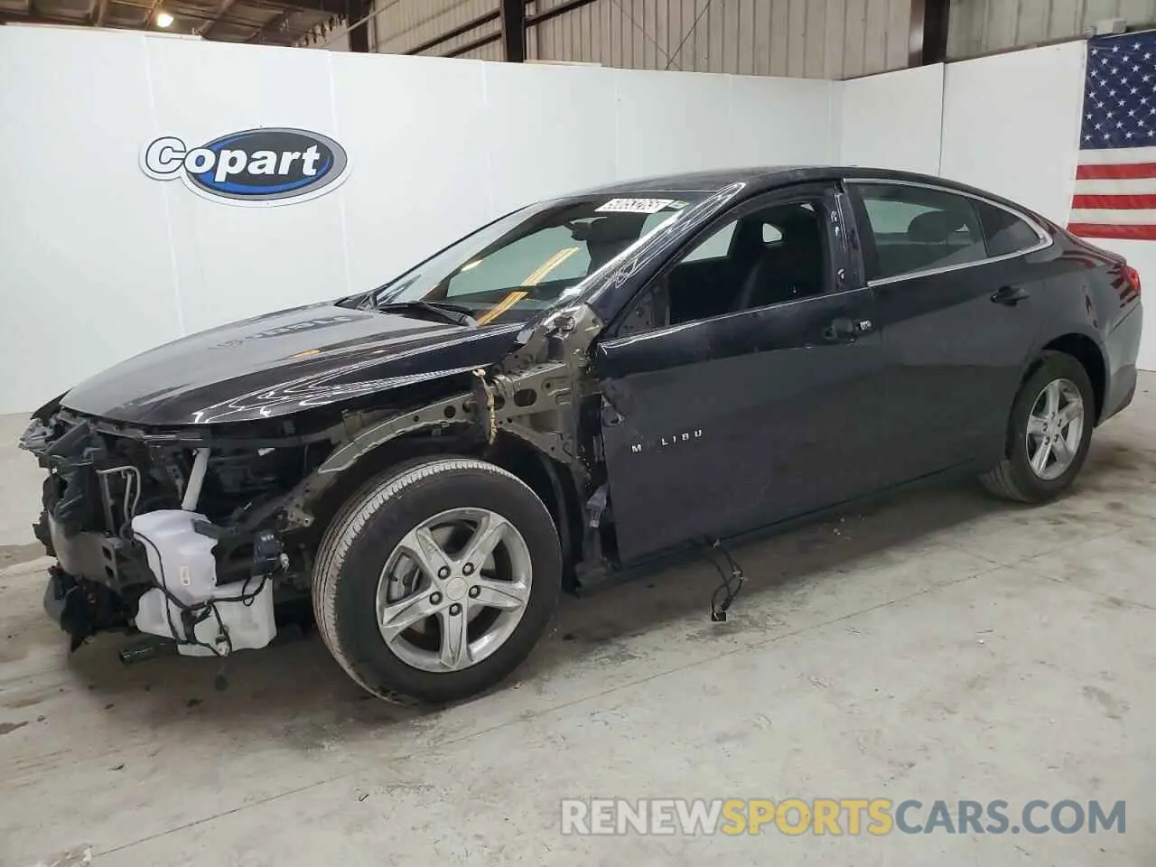 1 fotografías del automóvil dañado 1G1ZD5ST8RF180492 CHEVROLET MALIBU 2024