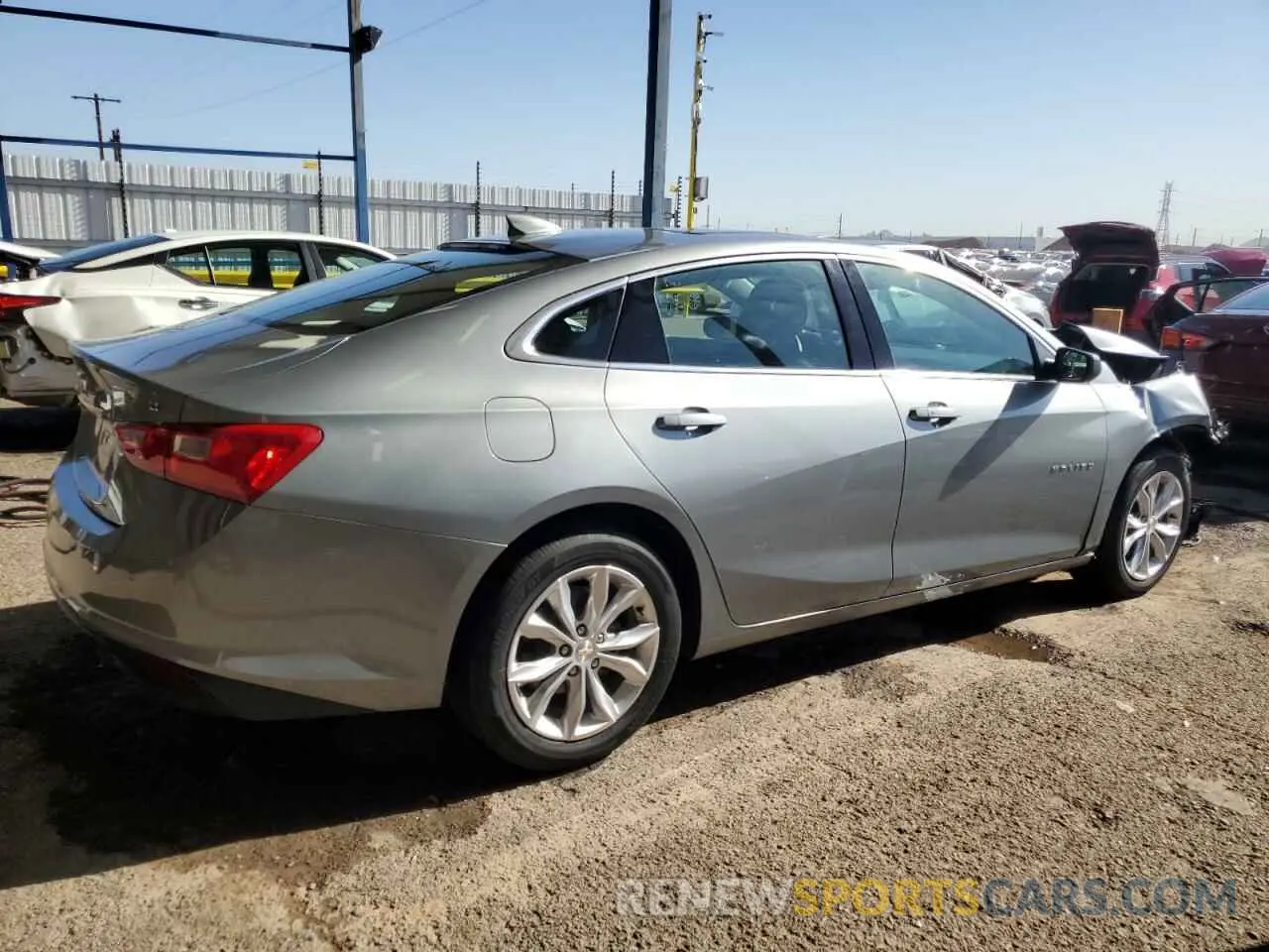 3 fotografías del automóvil dañado 1G1ZD5ST8RF226564 CHEVROLET MALIBU 2024
