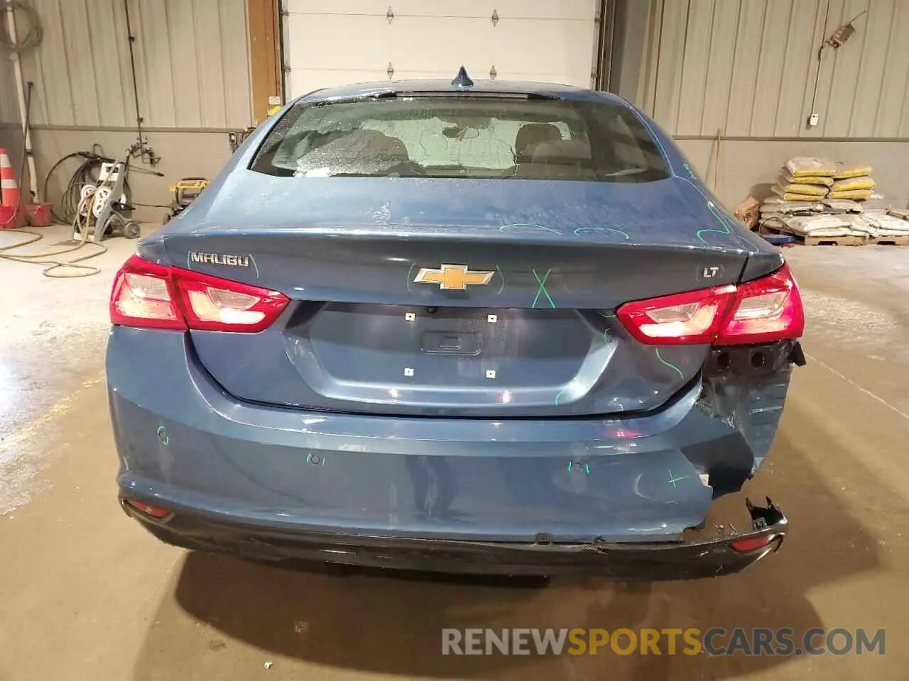 6 fotografías del automóvil dañado 1G1ZD5ST8RF228542 CHEVROLET MALIBU 2024