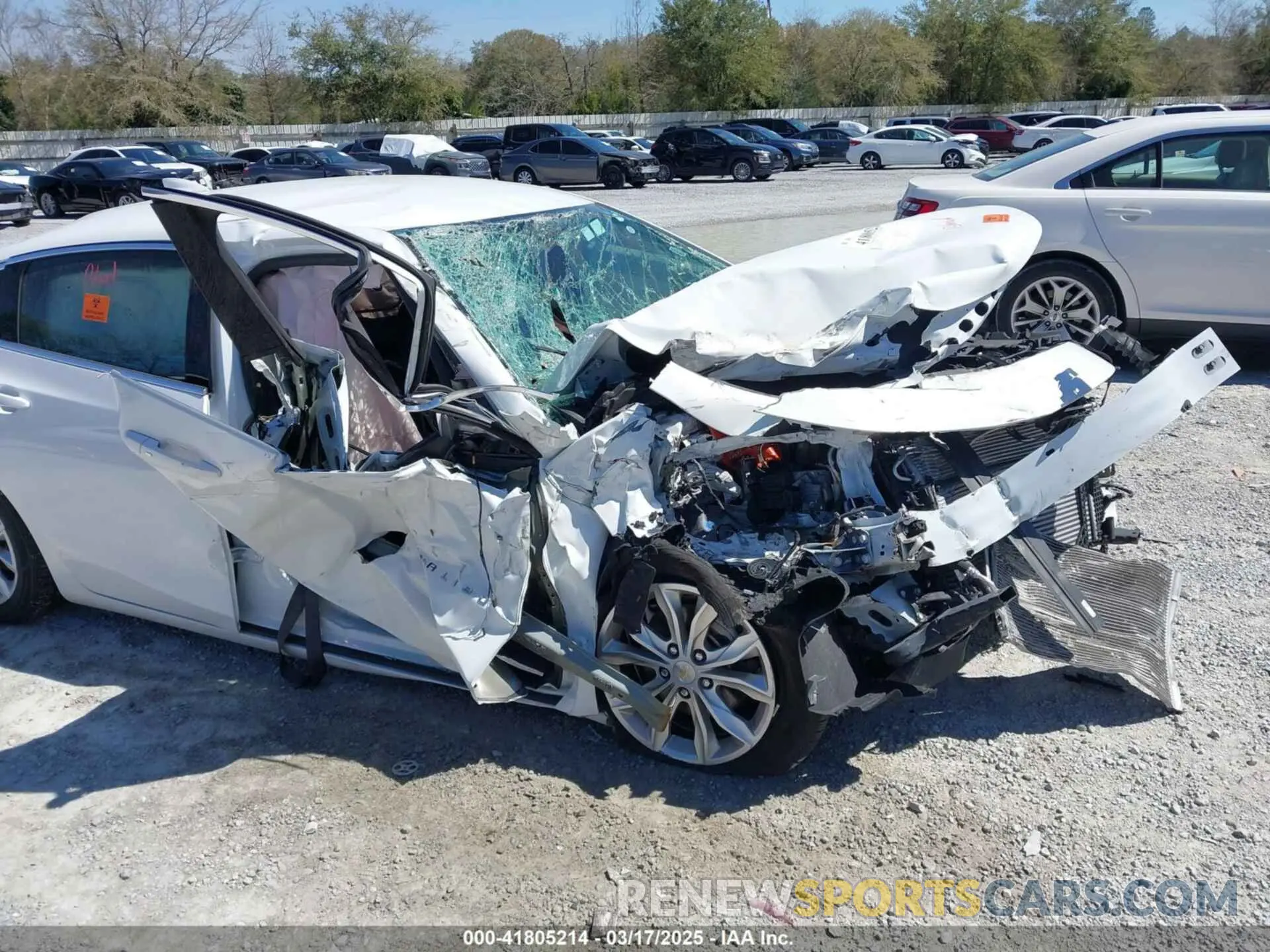 16 fotografías del automóvil dañado 1G1ZD5ST9RF114940 CHEVROLET MALIBU 2024
