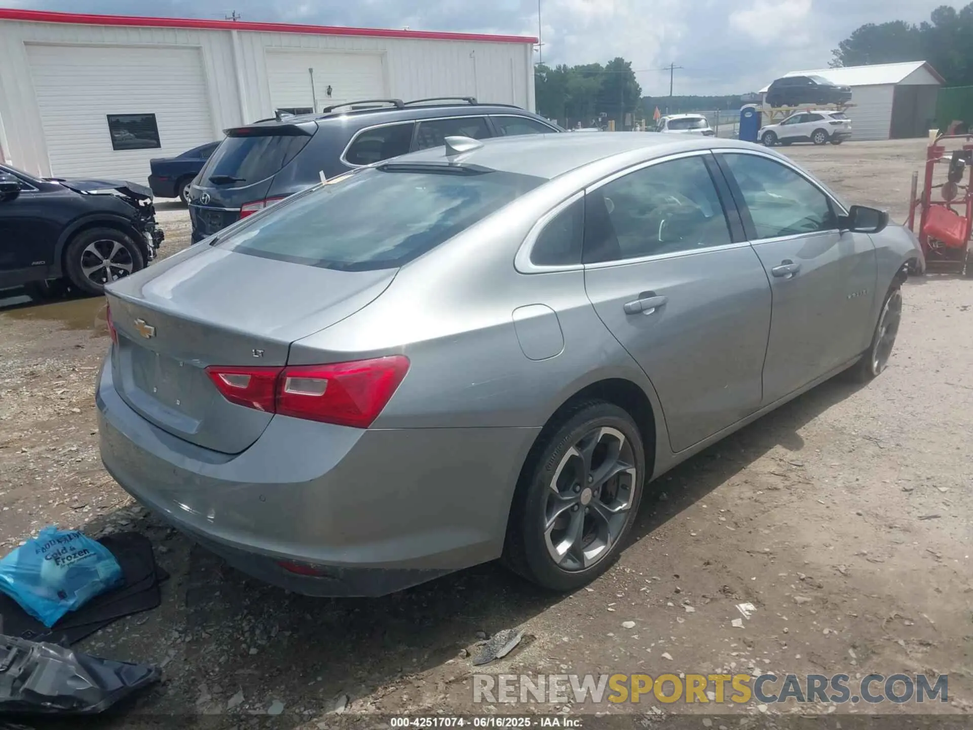4 fotografías del automóvil dañado 1G1ZD5ST9RF124786 CHEVROLET MALIBU 2024