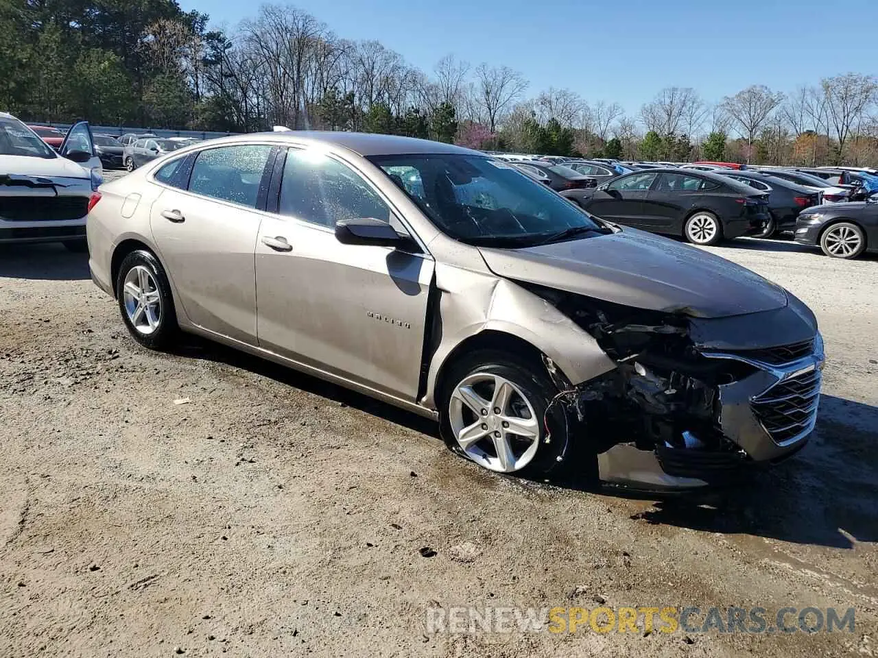 4 fotografías del automóvil dañado 1G1ZD5ST9RF126781 CHEVROLET MALIBU 2024