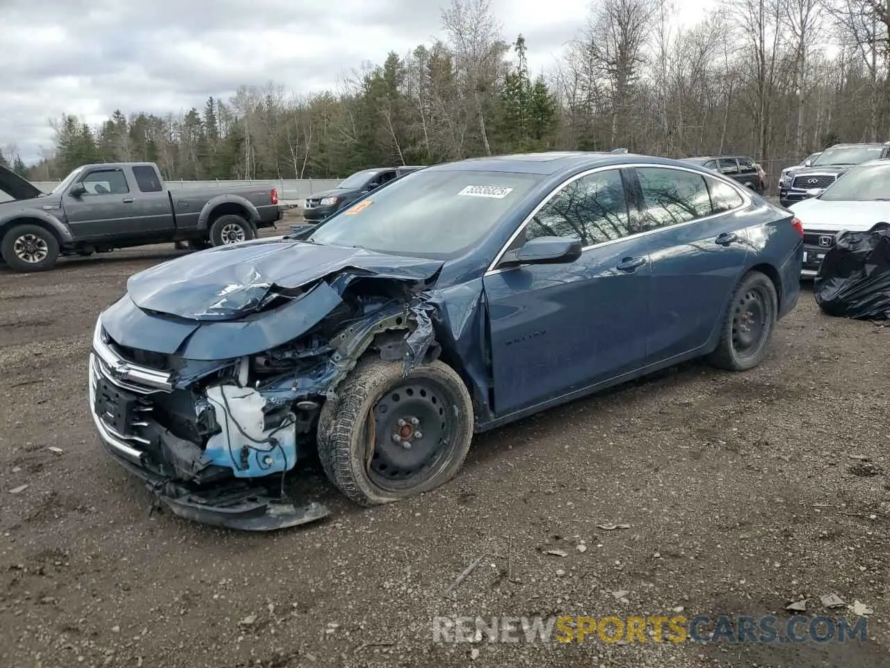 1 fotografías del automóvil dañado 1G1ZD5ST9RF158503 CHEVROLET MALIBU 2024