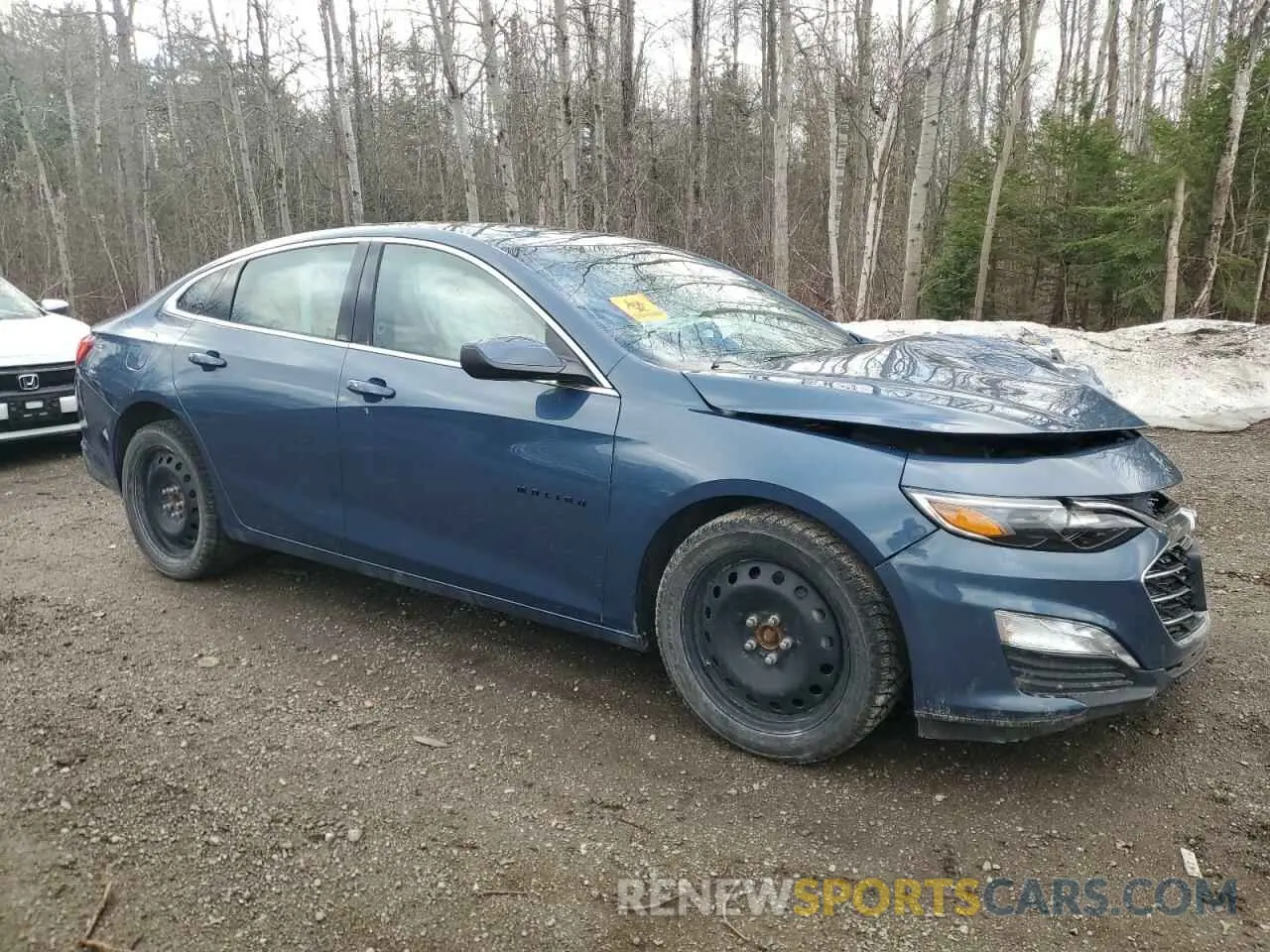 4 fotografías del automóvil dañado 1G1ZD5ST9RF158503 CHEVROLET MALIBU 2024