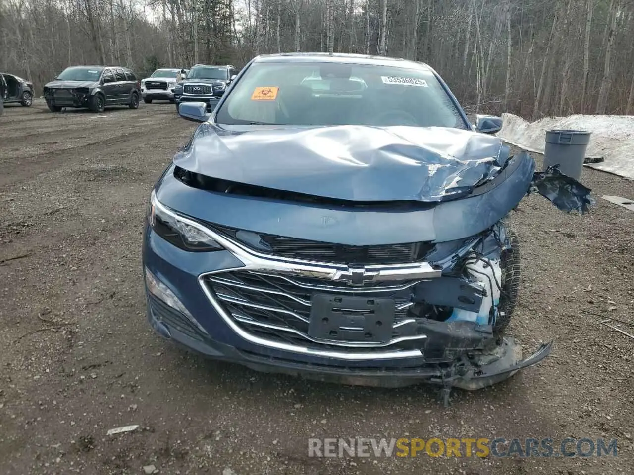 5 fotografías del automóvil dañado 1G1ZD5ST9RF158503 CHEVROLET MALIBU 2024