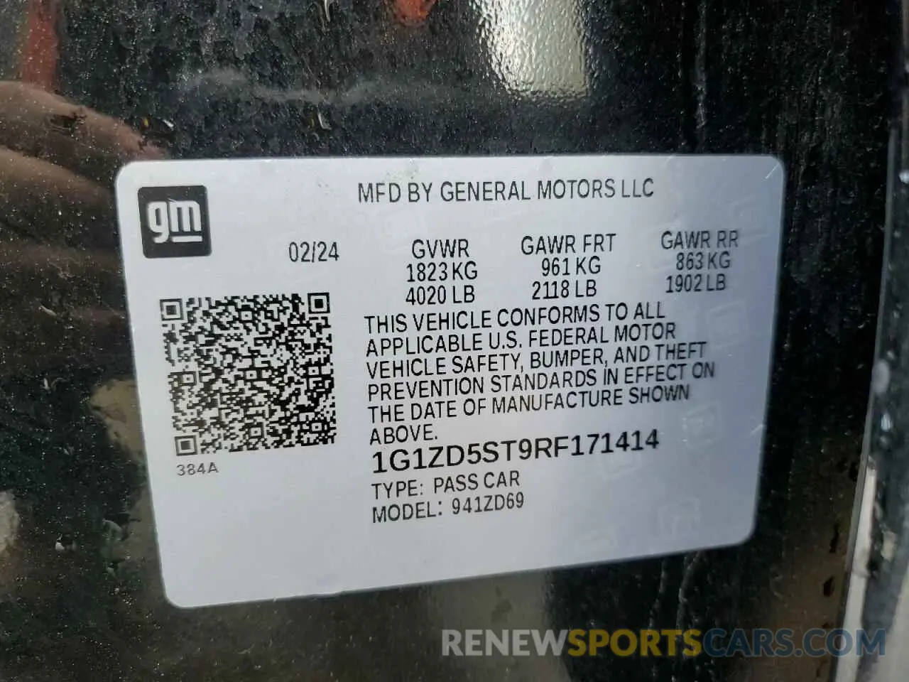 13 fotografías del automóvil dañado 1G1ZD5ST9RF171414 CHEVROLET MALIBU 2024