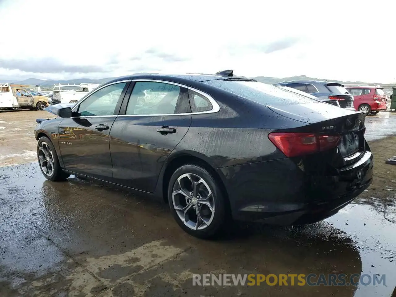 2 fotografías del automóvil dañado 1G1ZD5ST9RF171414 CHEVROLET MALIBU 2024